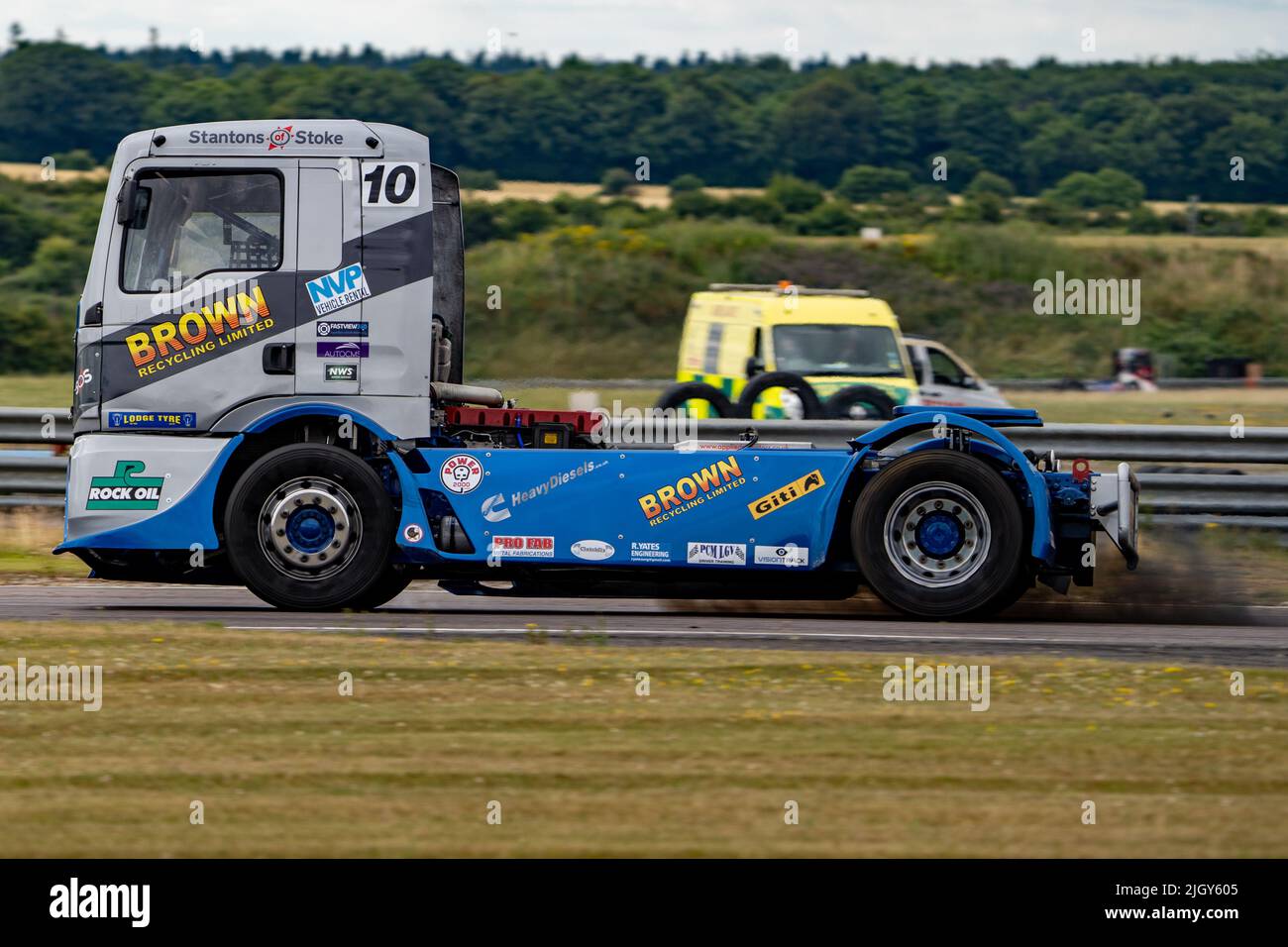 British Truck Racing Championship Thruxton Luglio 2022 Foto Stock