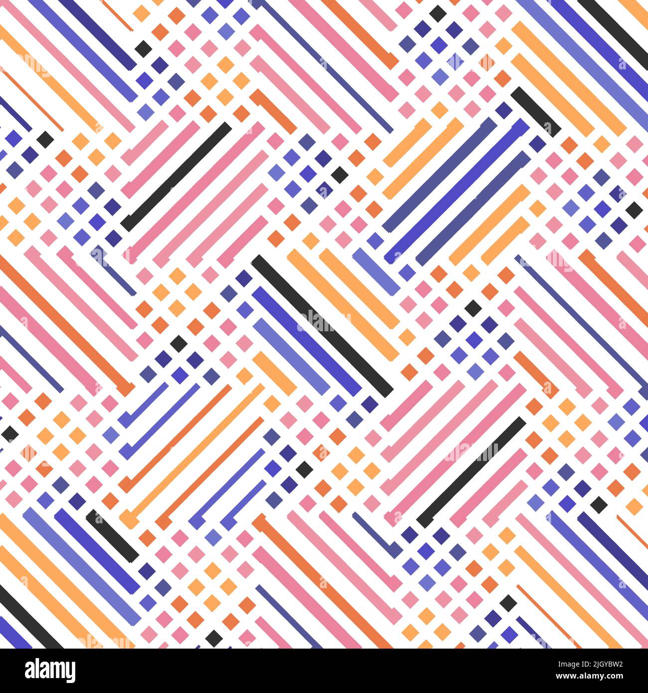 Linea colorata astratta e modello geometrico quadrato Illustrazione Vettoriale Linea colorata astratta e modello geometrico quadrato Illustrazione Vettoriale