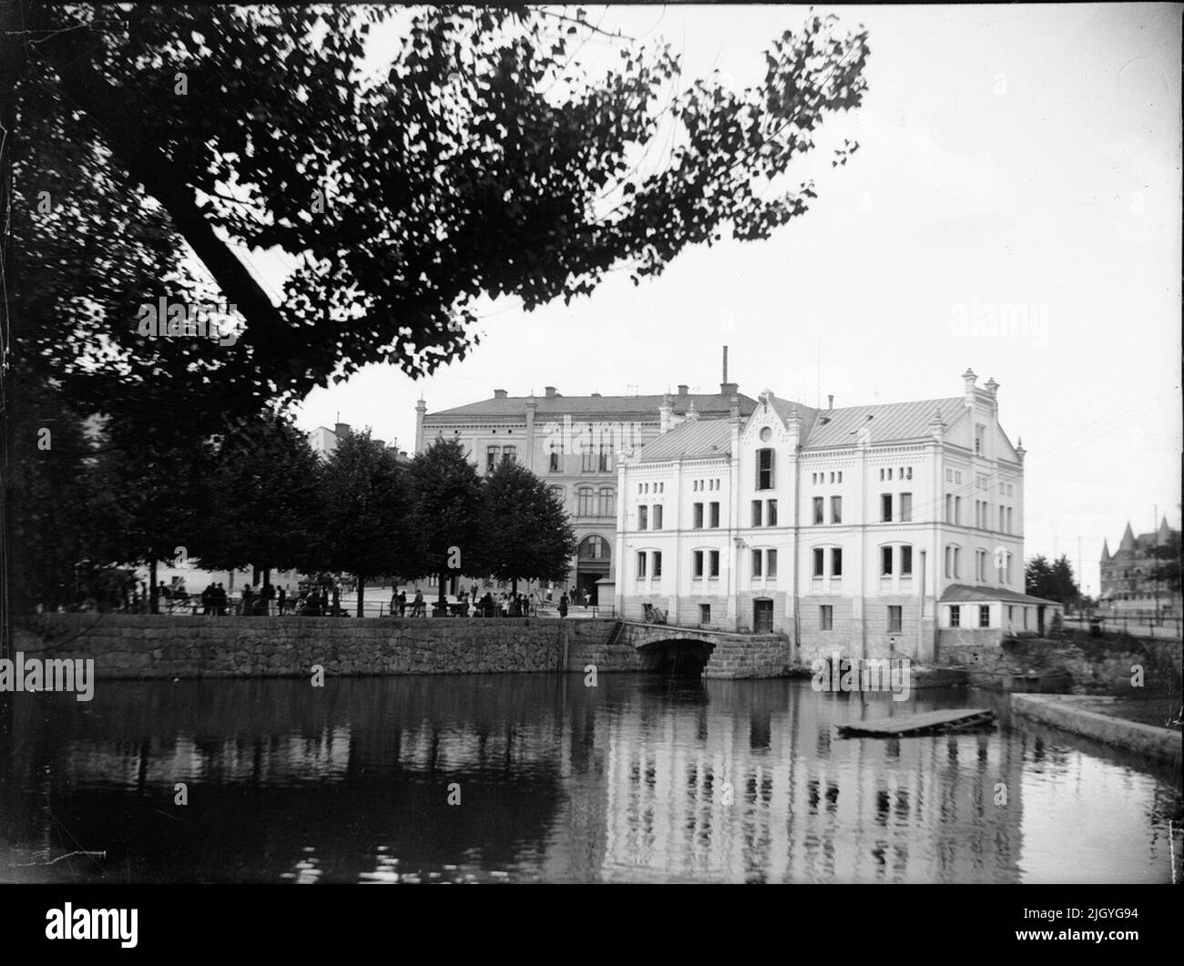 Mulino a Örebro, Närke 1900 - 1901. Mulino a Örebro, Närke 1900 - 1901 Foto Stock