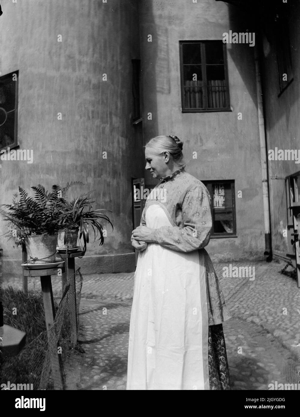 Donna, Svezia. Evento storico, nome legato a Objek: Andersson, Malle Foto Stock