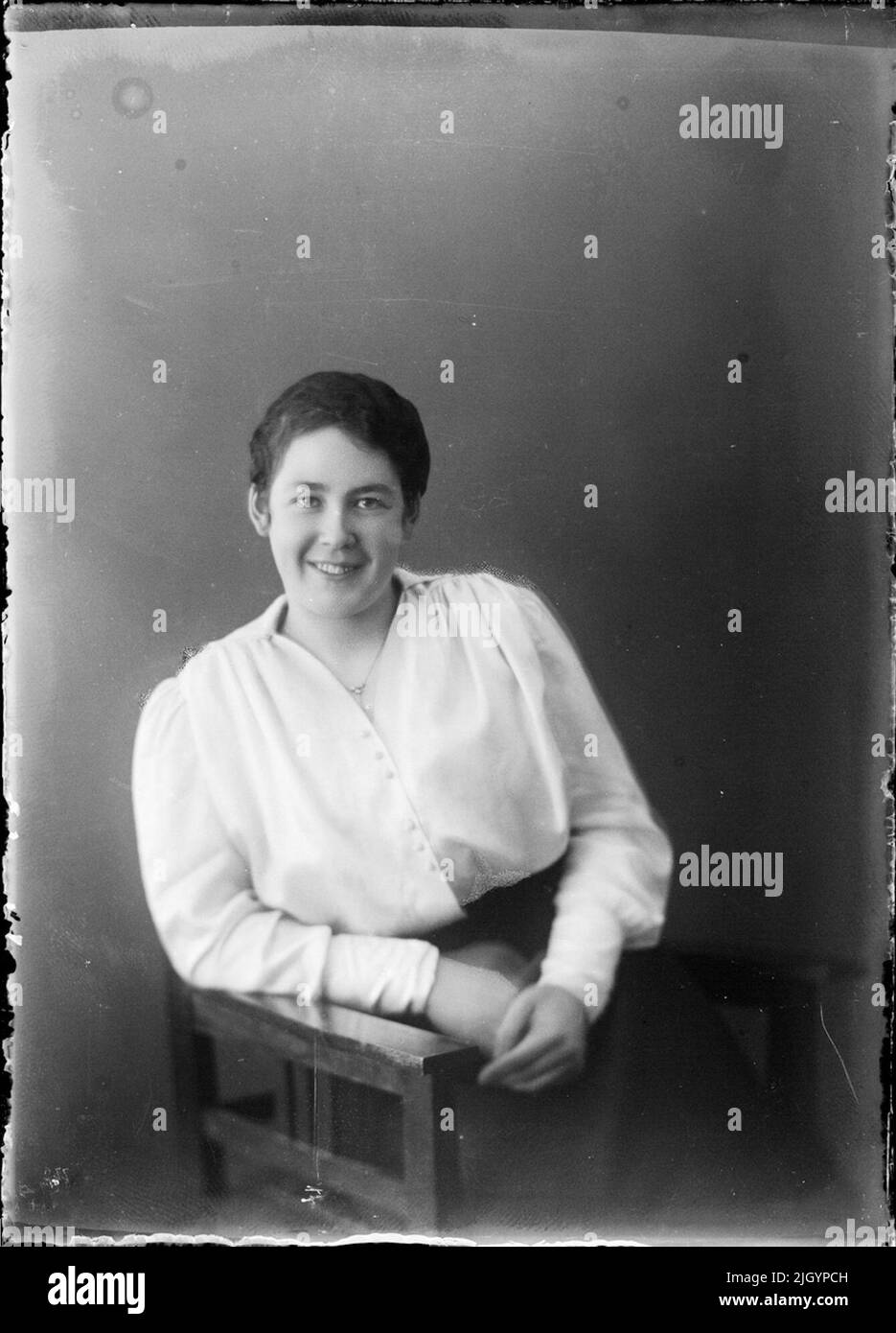 Donna, Östhammar, Uppland. Evento storico, nome legato a Objek: Hedman, Lisa Foto Stock