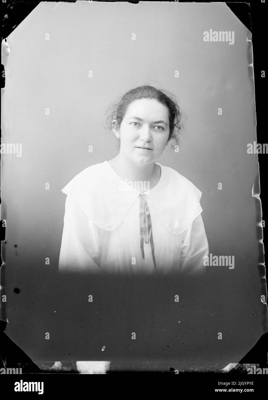 Donna, Östhammar, Uppland. Evento storico, nome legato a Objek: Viberg, Ida Foto Stock