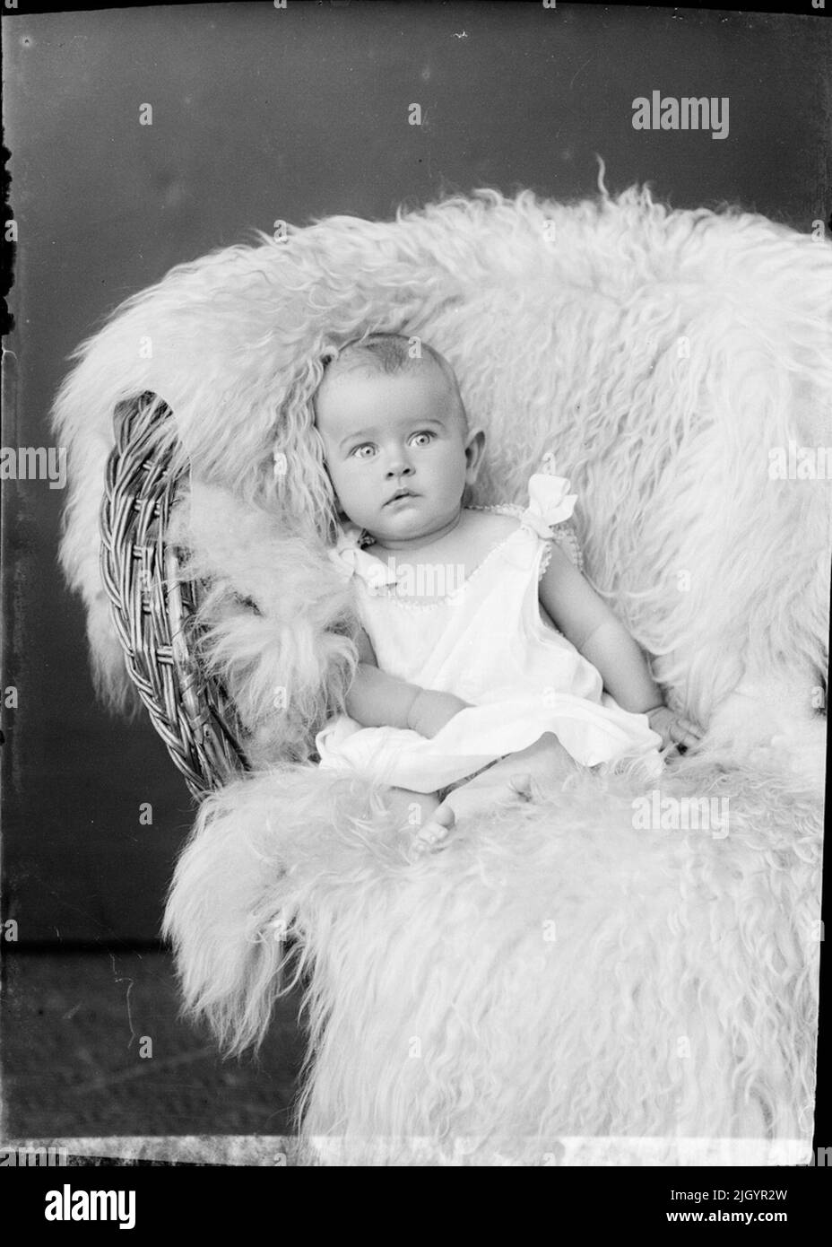 Ritratto per bambini, Östhammar, Uppland. Evento storico, nome legato a Objek: Hasselqvist, Fratello Foto Stock