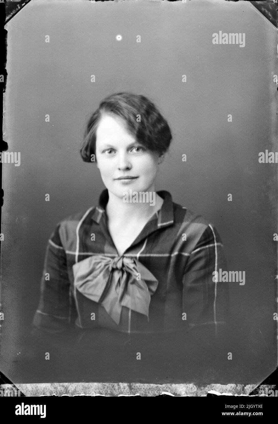 Donna, Östhammar, Uppland. Evento storico, nome legato a Objek: Eriksson, Frida Foto Stock