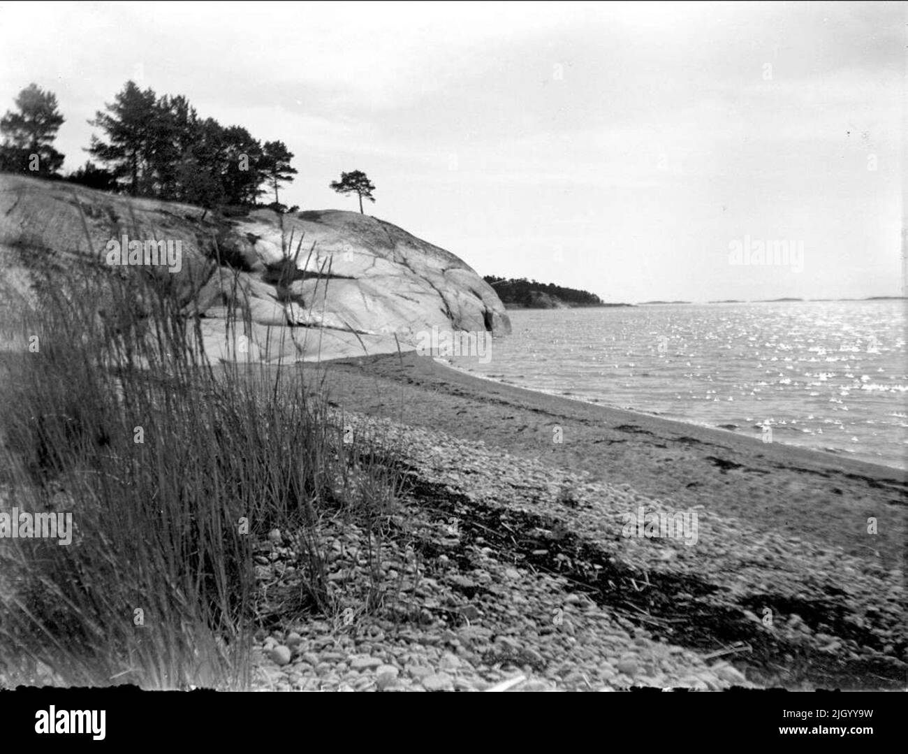 Sandhamn, arcipelago di Stoccolma 1927 agosto. Sandhamn, Arcipelago di Stoccolma 1927 agosto Foto Stock