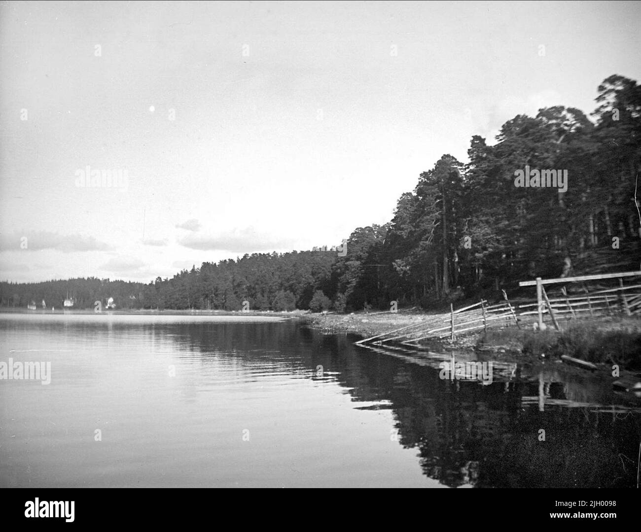 Flottsund, Sunnersta, Uppsala 1922. Flottsund, Sunnersta, Uppsala 1922 Foto Stock