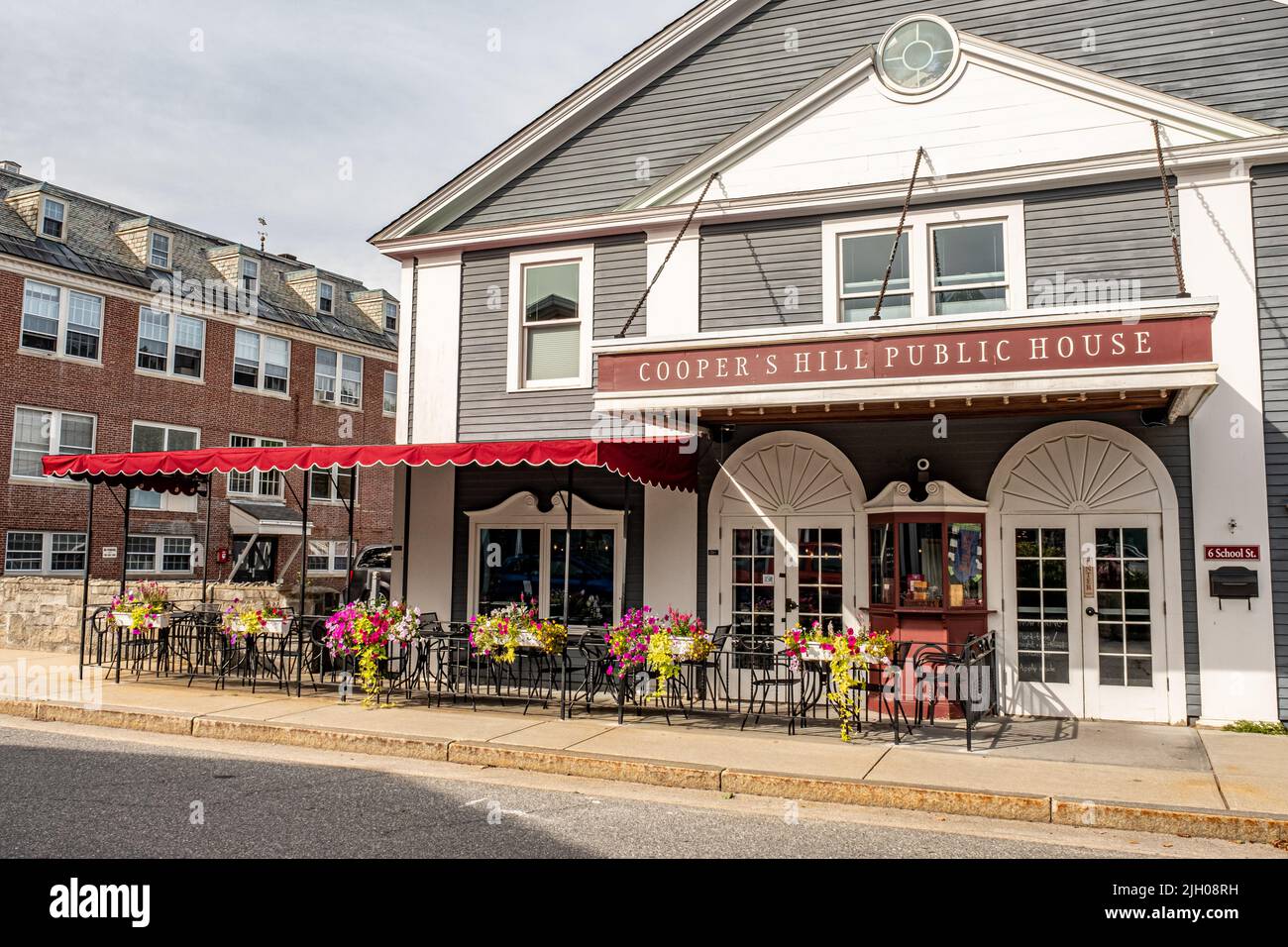 Coopers Hill Public House a Peterborough, New Hampshire Foto Stock