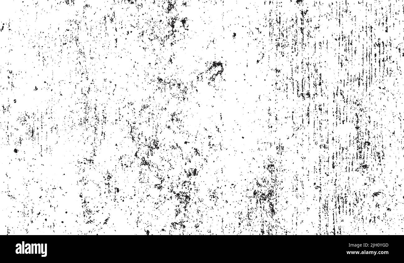 Grungy nero e bianco ruvido sfondo testurizzato Illustrazione Vettoriale