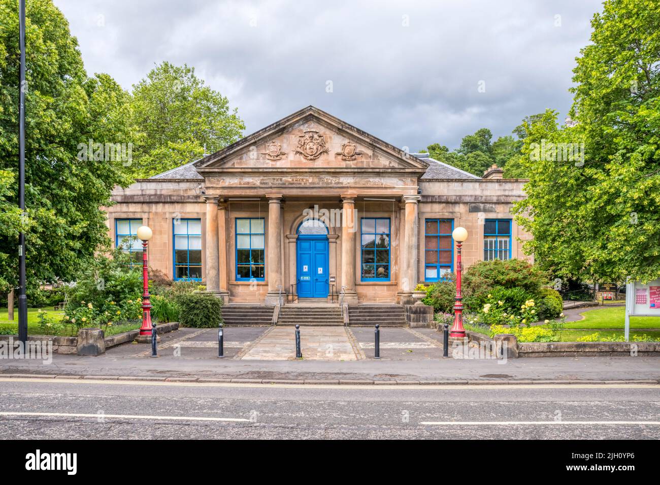 La galleria d'arte e il museo di Stirling Smith Foto Stock