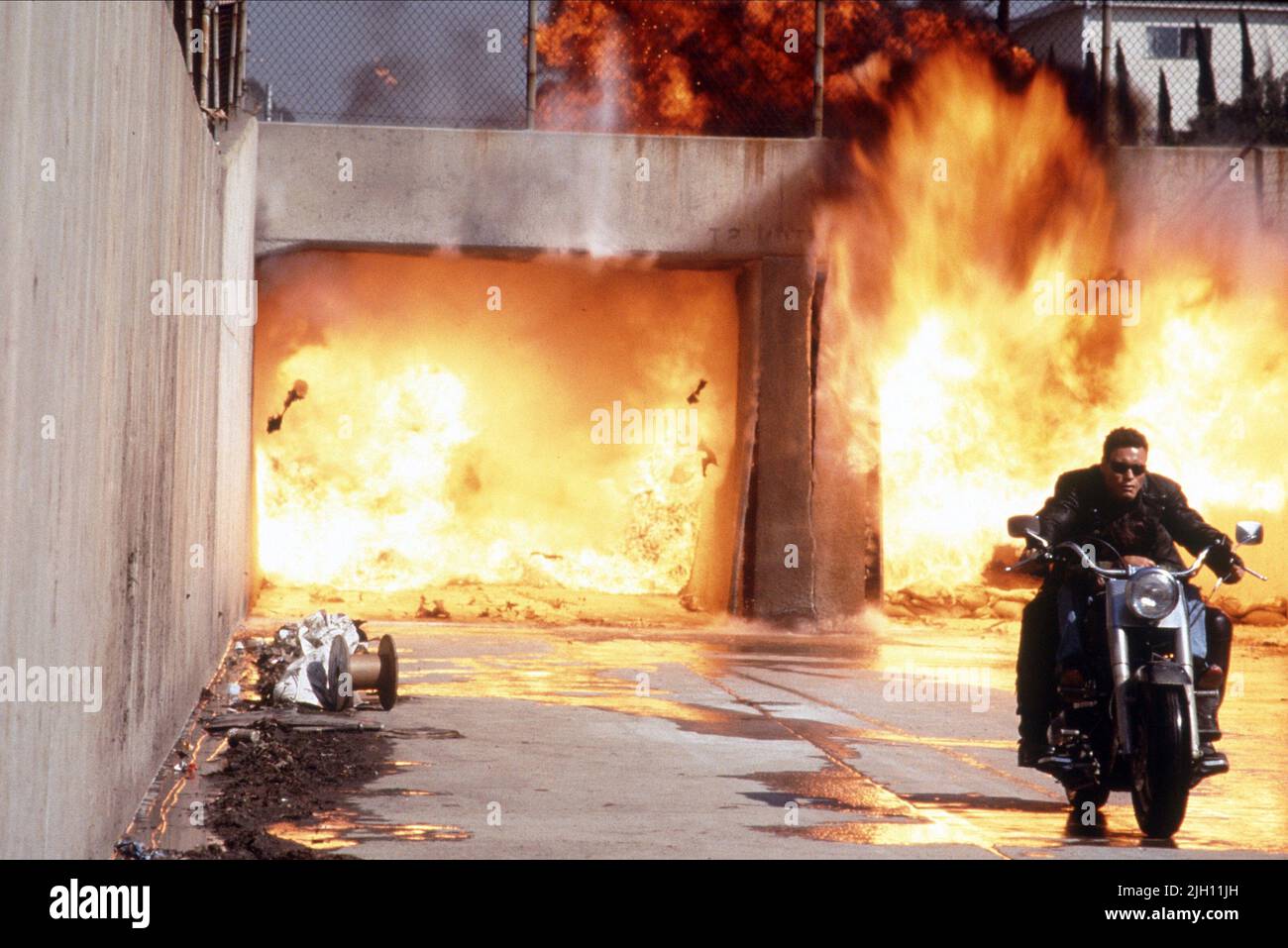 ARNOLD SCHWARZENEGGER, Terminator 2: il giorno del giudizio, 1991 Foto Stock