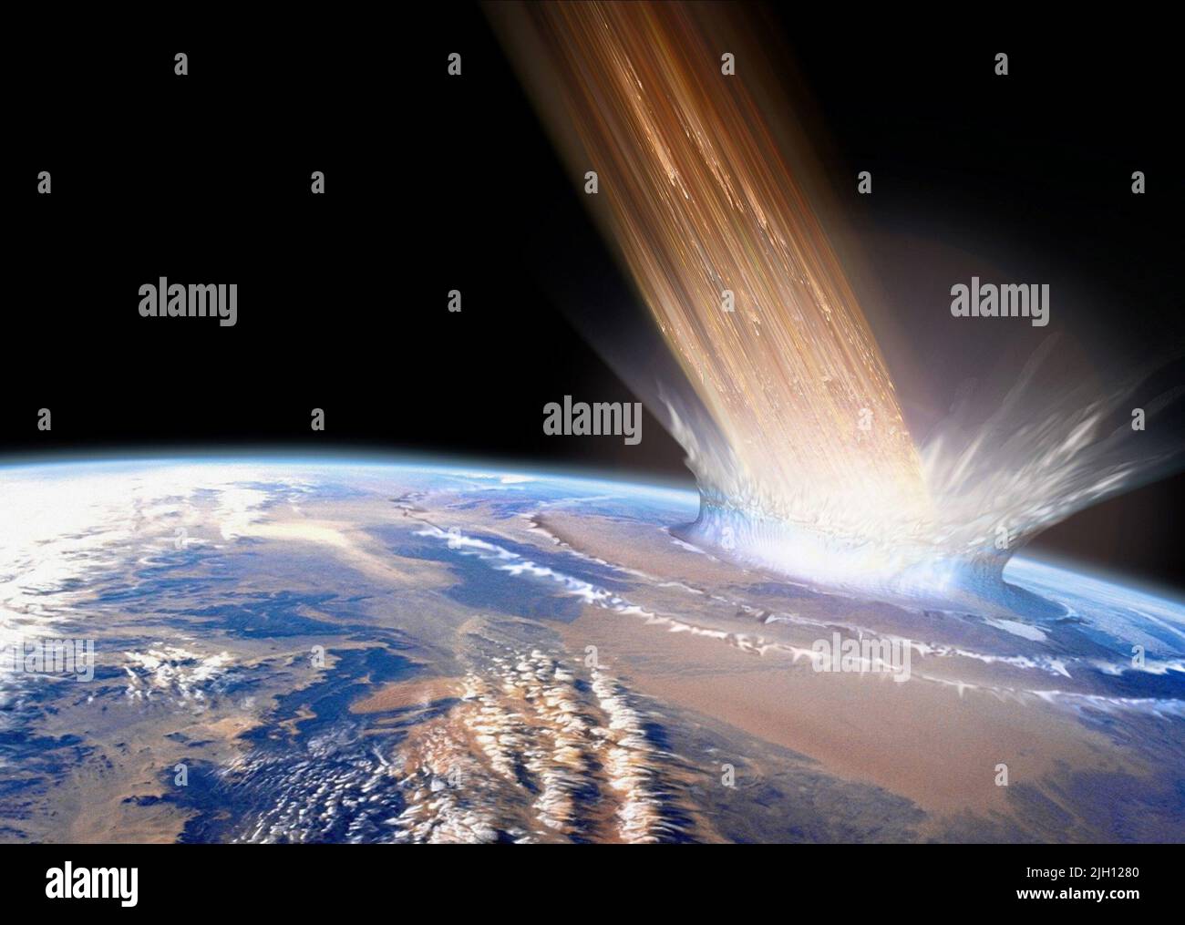 Film scena, Armageddon, 1998 Foto Stock