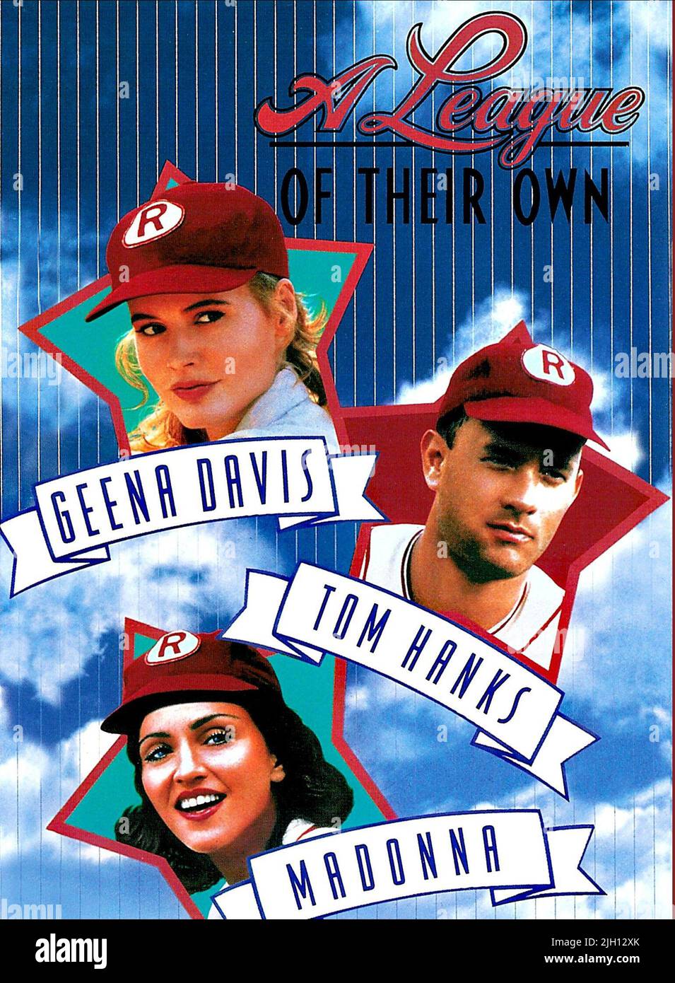 DAVIS,HANKS,MADONNA, UNA LEGA DEI LORO PROPRI, 1992 Foto Stock