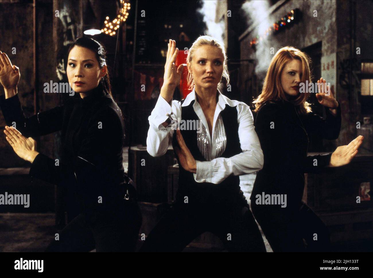 LIU, DIAZ, BARRYMORE, ANGELI DI CHARLIE, 2000 Foto Stock