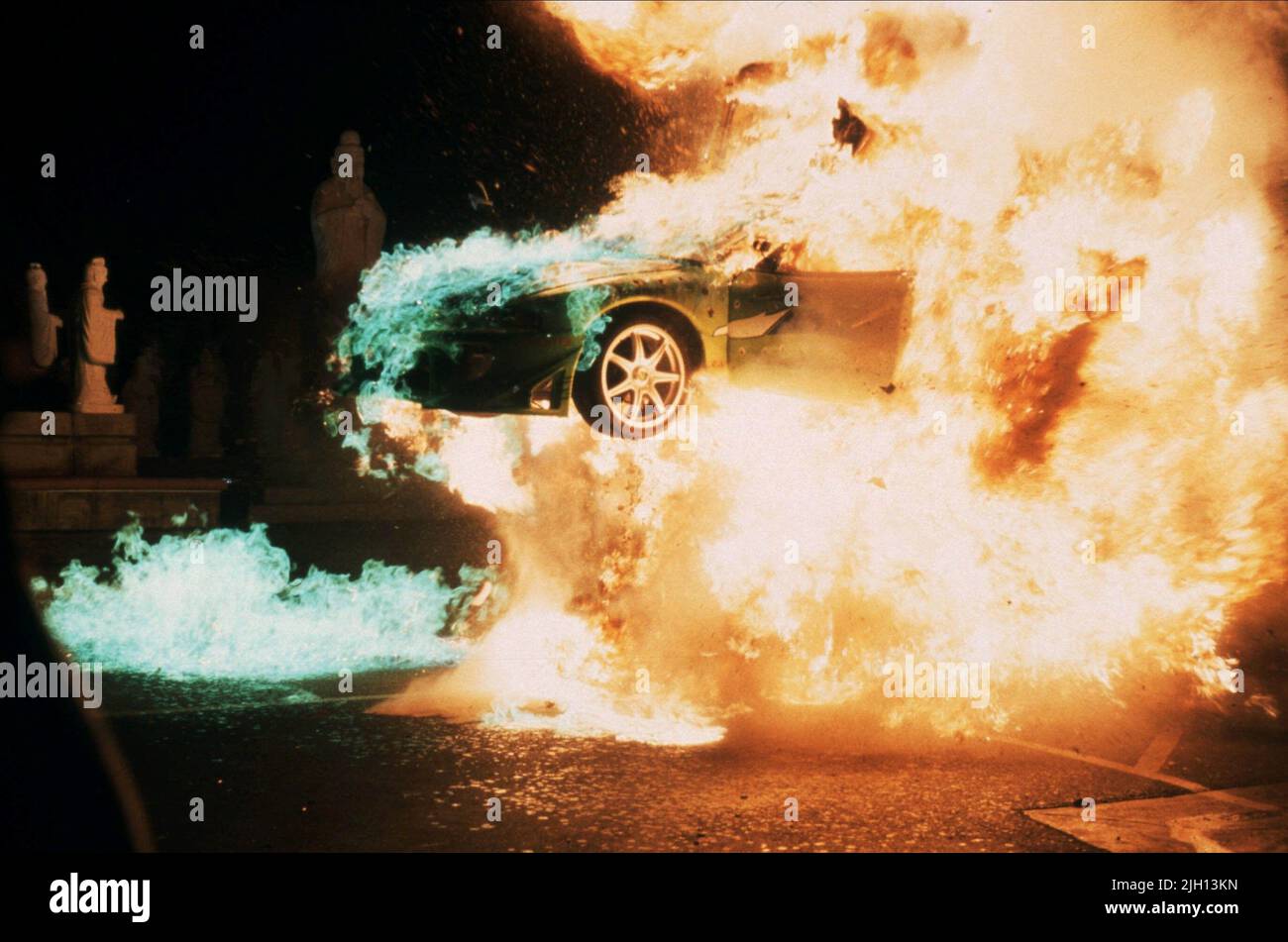 Macchina fuoco scena, The Fast And The Furious, 2001 Foto Stock