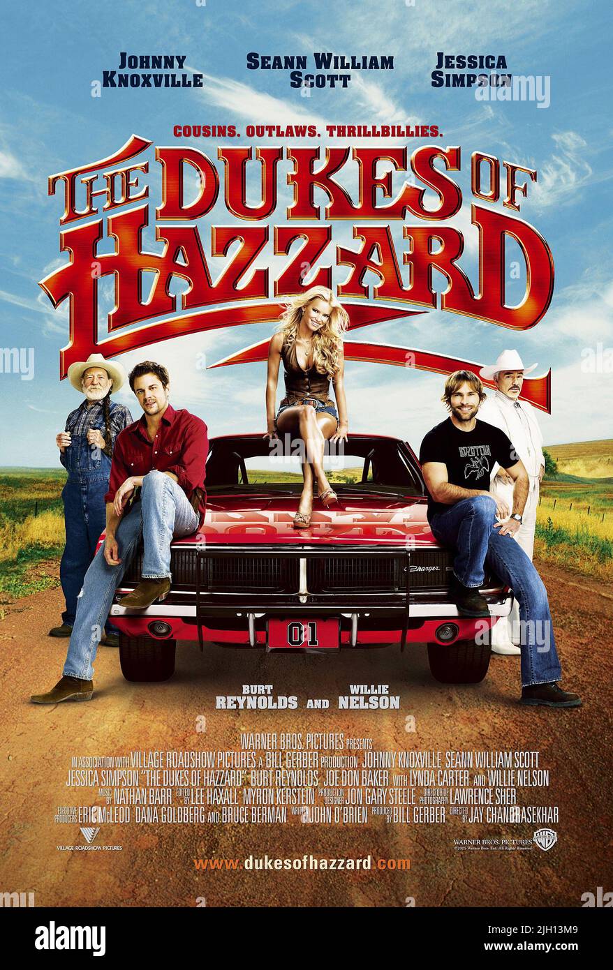 NELSON,KNOXVILLE,SIMPSON,SCOTT,POSTER, I DUCHI DI HAZZARD, 2005 Foto Stock