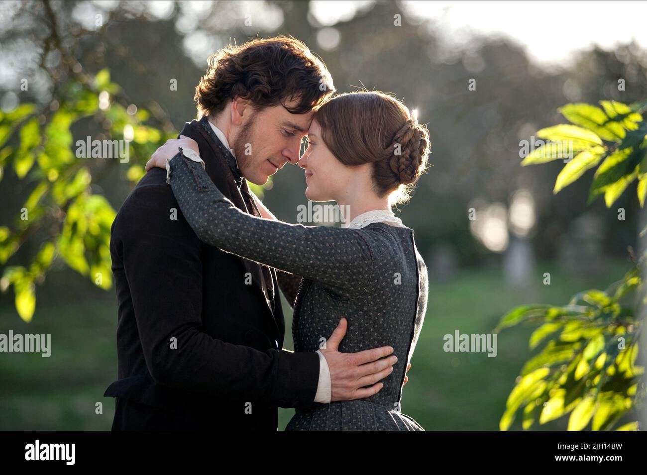 FASSBENDER, WASIKOWSKA, JANE EYRE, 2011 Foto Stock