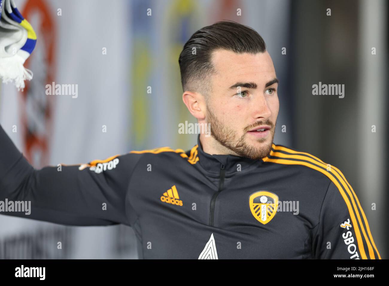 Robina, Australia. 12th giugno 2022. Jack Harrison di Leeds United è visto a Robina, Australia il 6/12/2022. (Foto di Patrick Hoelscher/News Images/Sipa USA) Credit: Sipa USA/Alamy Live News Foto Stock