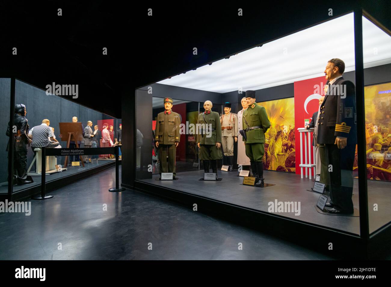 Eskisehir, Turchia - 06 luglio 2022: Yilmaz Buyukersen Museo della scultura in cera Foto Stock