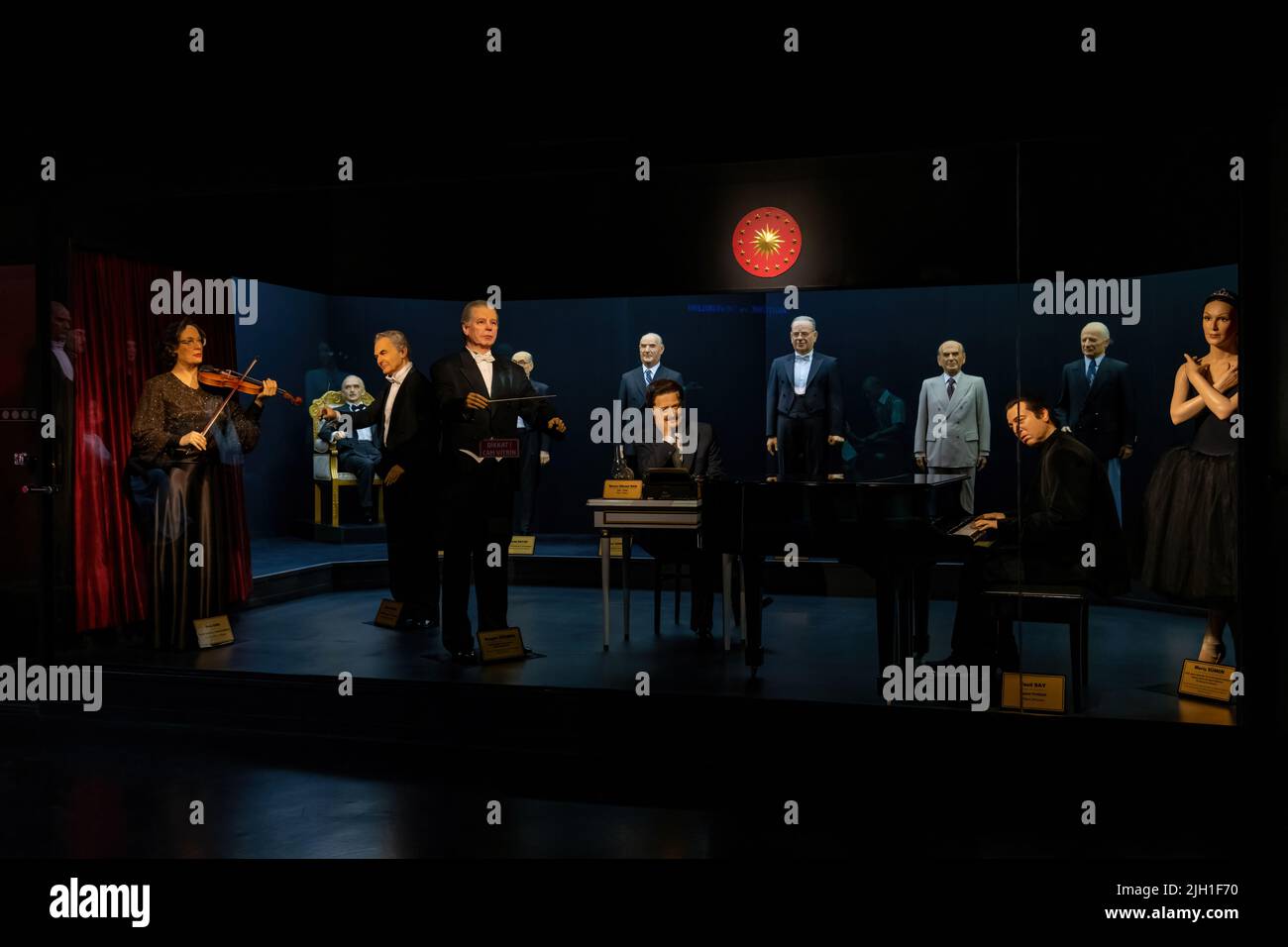 Eskisehir, Turchia - 06 luglio 2022: Yilmaz Buyukersen Museo della scultura in cera Foto Stock