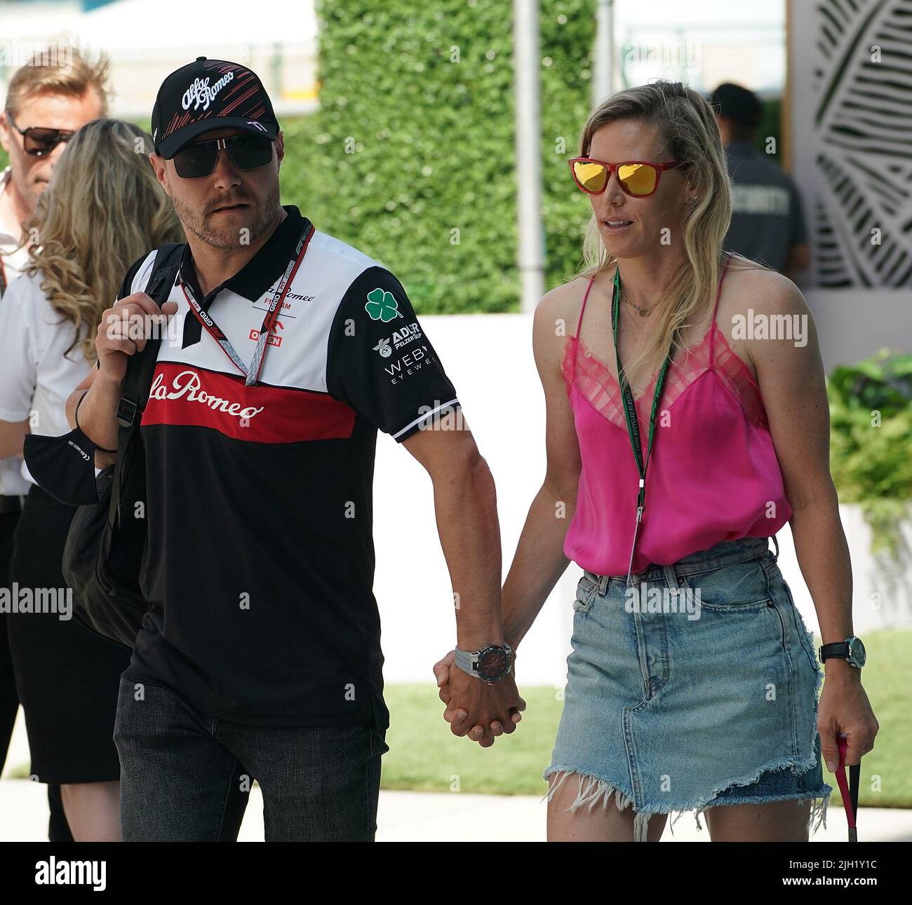07.05.2022, Miami International Autodromo, Miami, FORMULA 1 CRYPTO.COM MIAMI GRAND PRIX ,im Bild Valtteri Bottas (fin), Alfa Romeo F1 Team ORLEN Foto Stock