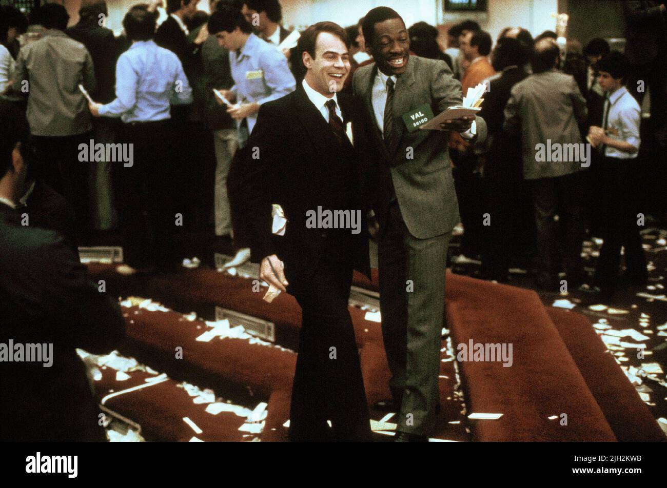 AYKROYD,MURPHY, Trading Places, 1983 Foto Stock