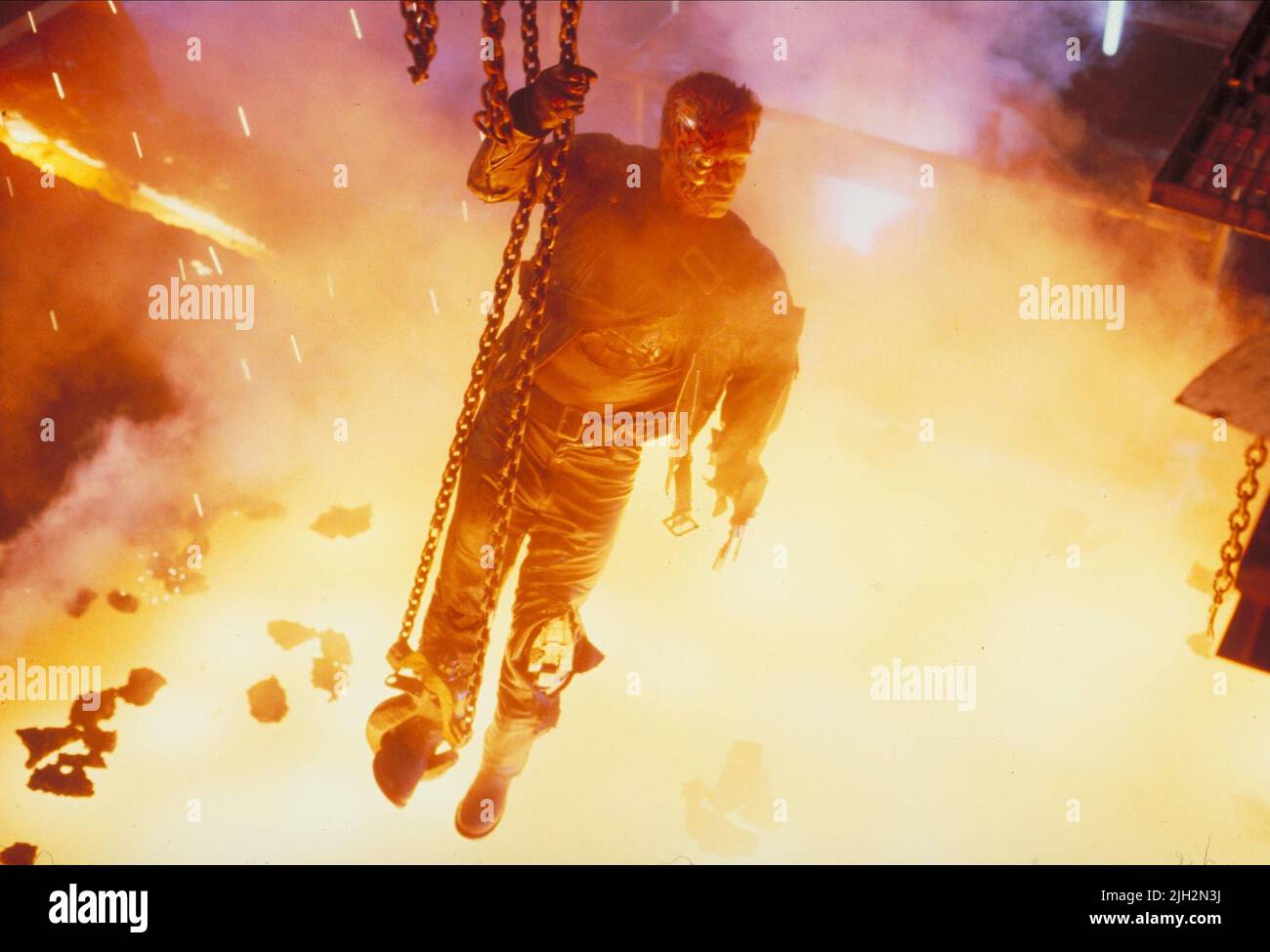 ARNOLD SCHWARZENEGGER, Terminator 2: il giorno del giudizio, 1991 Foto Stock