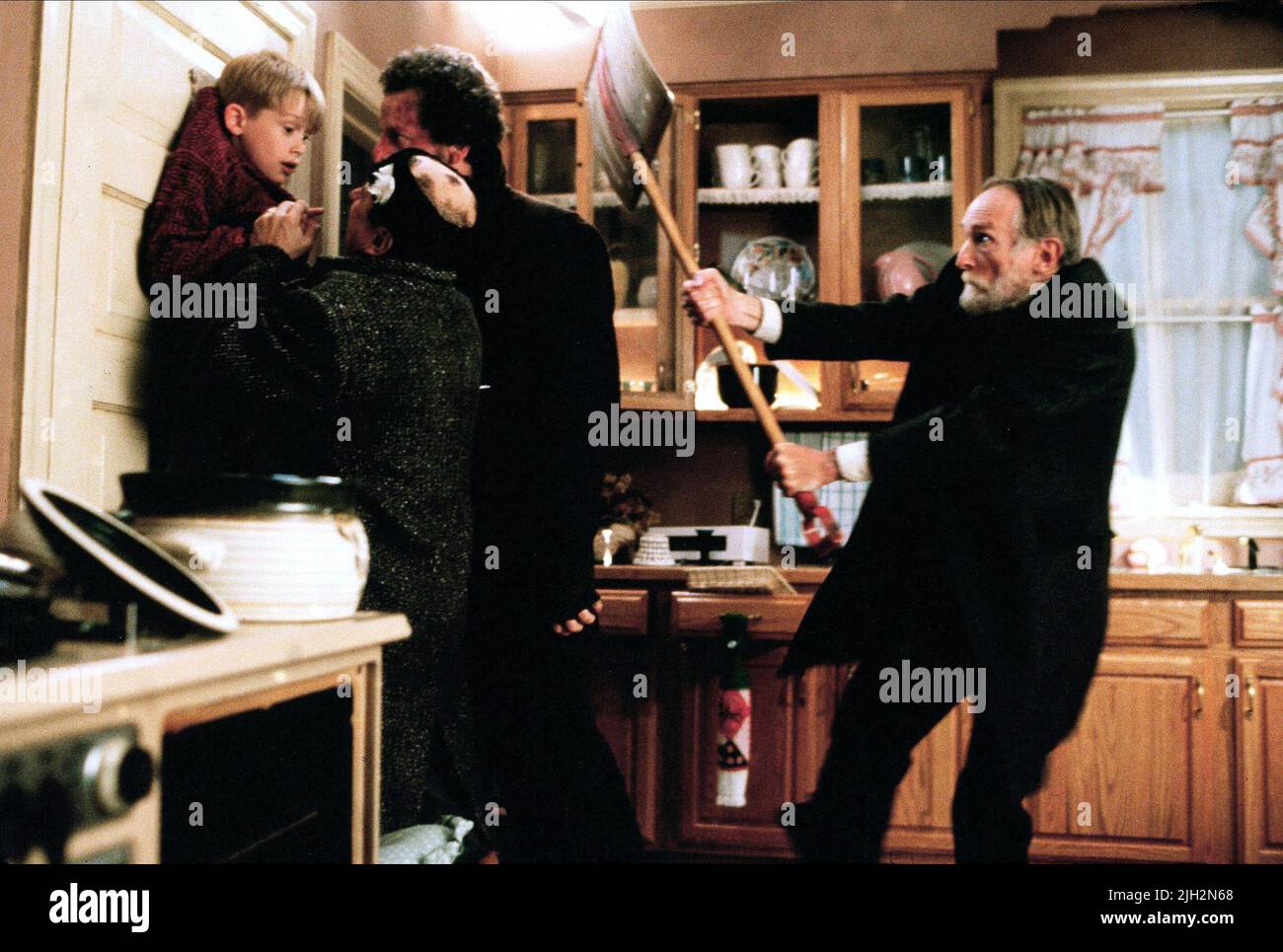 CULKIN, PESCI, STERN, BLOSSOM, CASA SOLA, 1990 Foto Stock