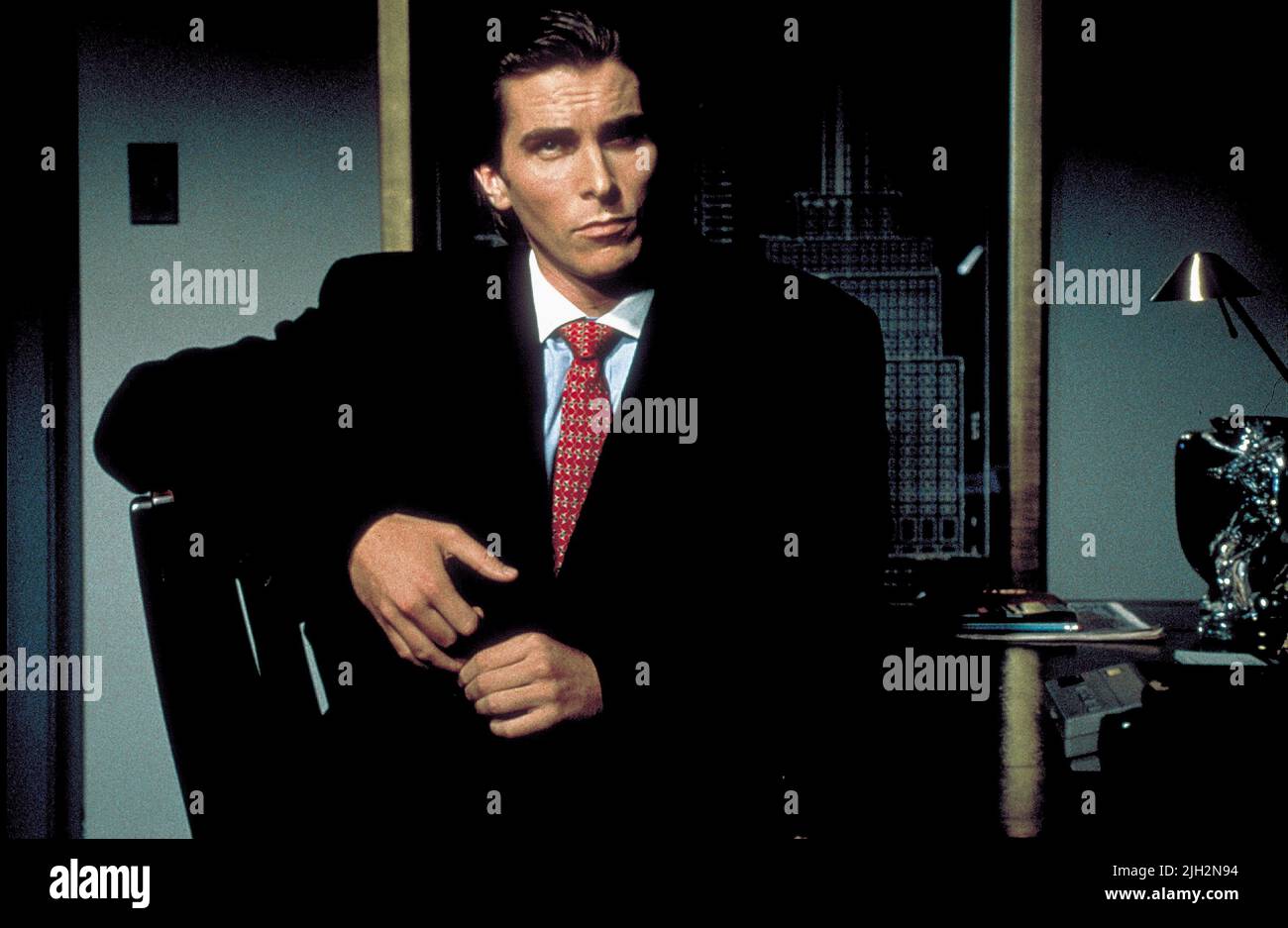 CHRISTIAN BALE, American Psycho, 2000 Foto Stock