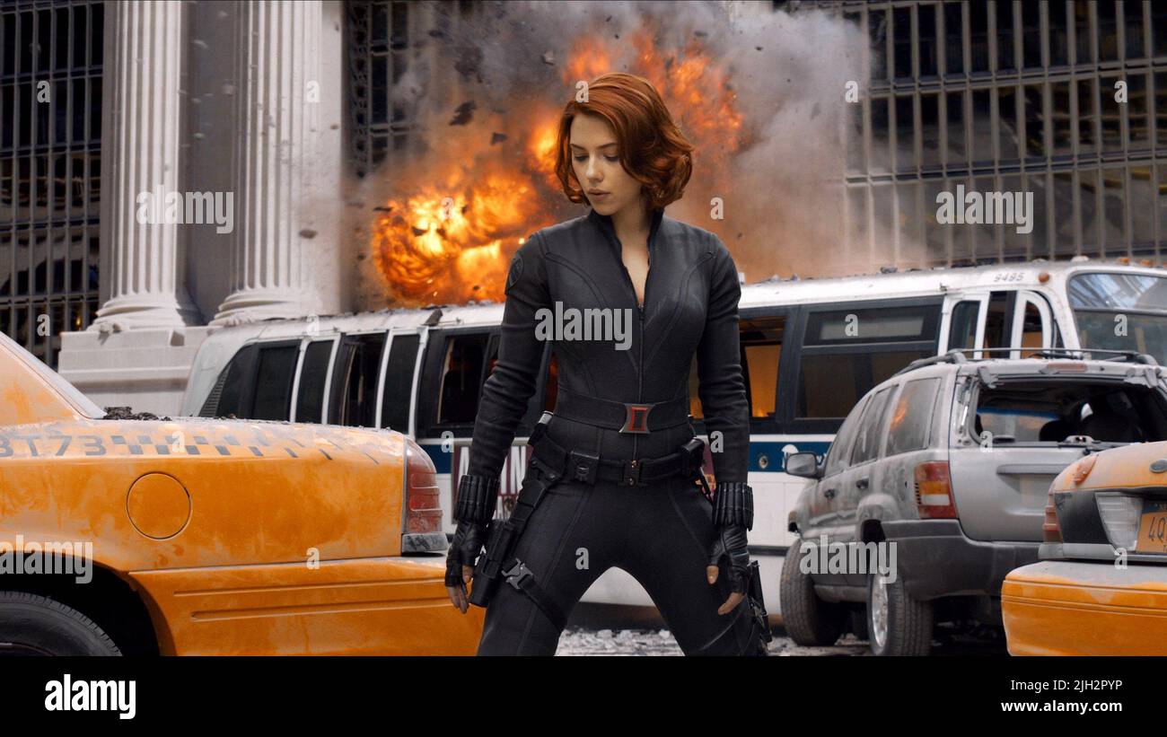 SCARLETT JOHANSSON, I VENDICATORI, 2012 Foto Stock