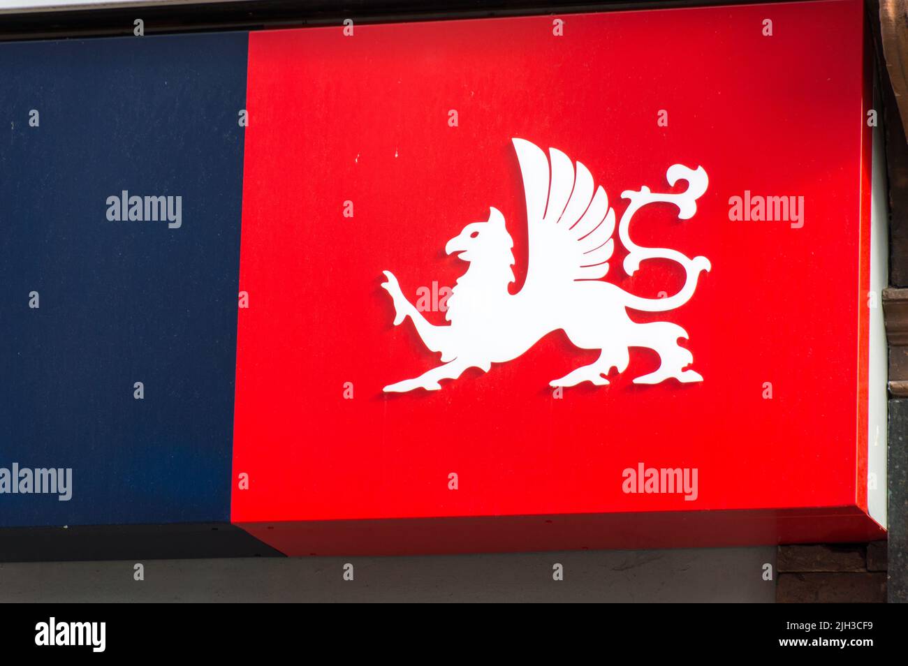 Stirling Ackroyd logo agente immobiliare Foto Stock