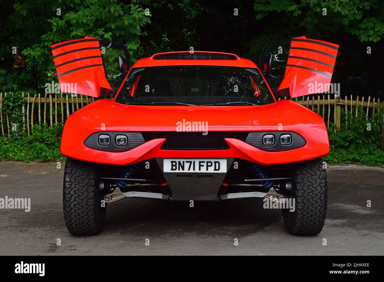 BRX Hunter, ProDrive, automobili, Ultimate Rally Cars, Goodwood Festival of Speed, The Innovators - Masterminds of Motorsport, Goodwood House, Chichester, W. Foto Stock