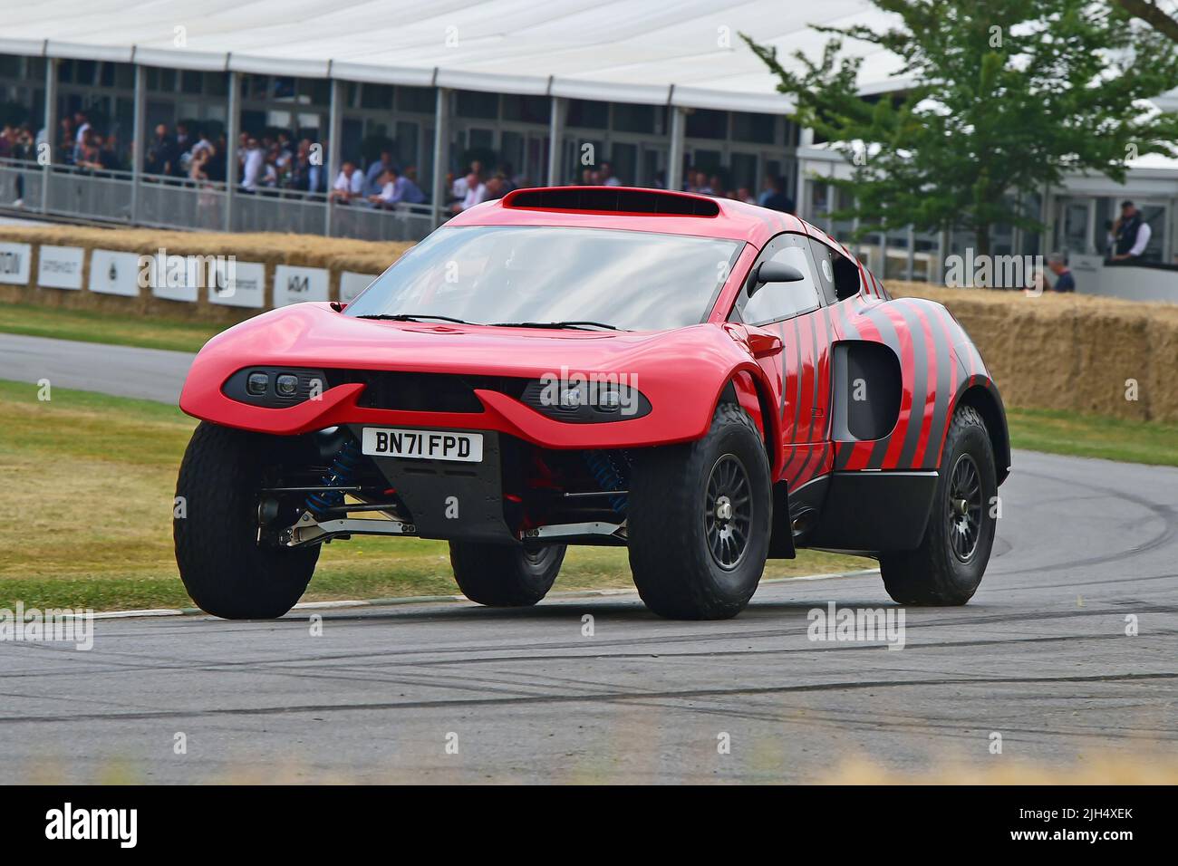 BRX Hunter, ProDrive, Ultimate Rally Cars, Goodwood Festival of Speed, The Innovators - Masterminds of Motorsport, Goodwood House, Chichester, West su Foto Stock