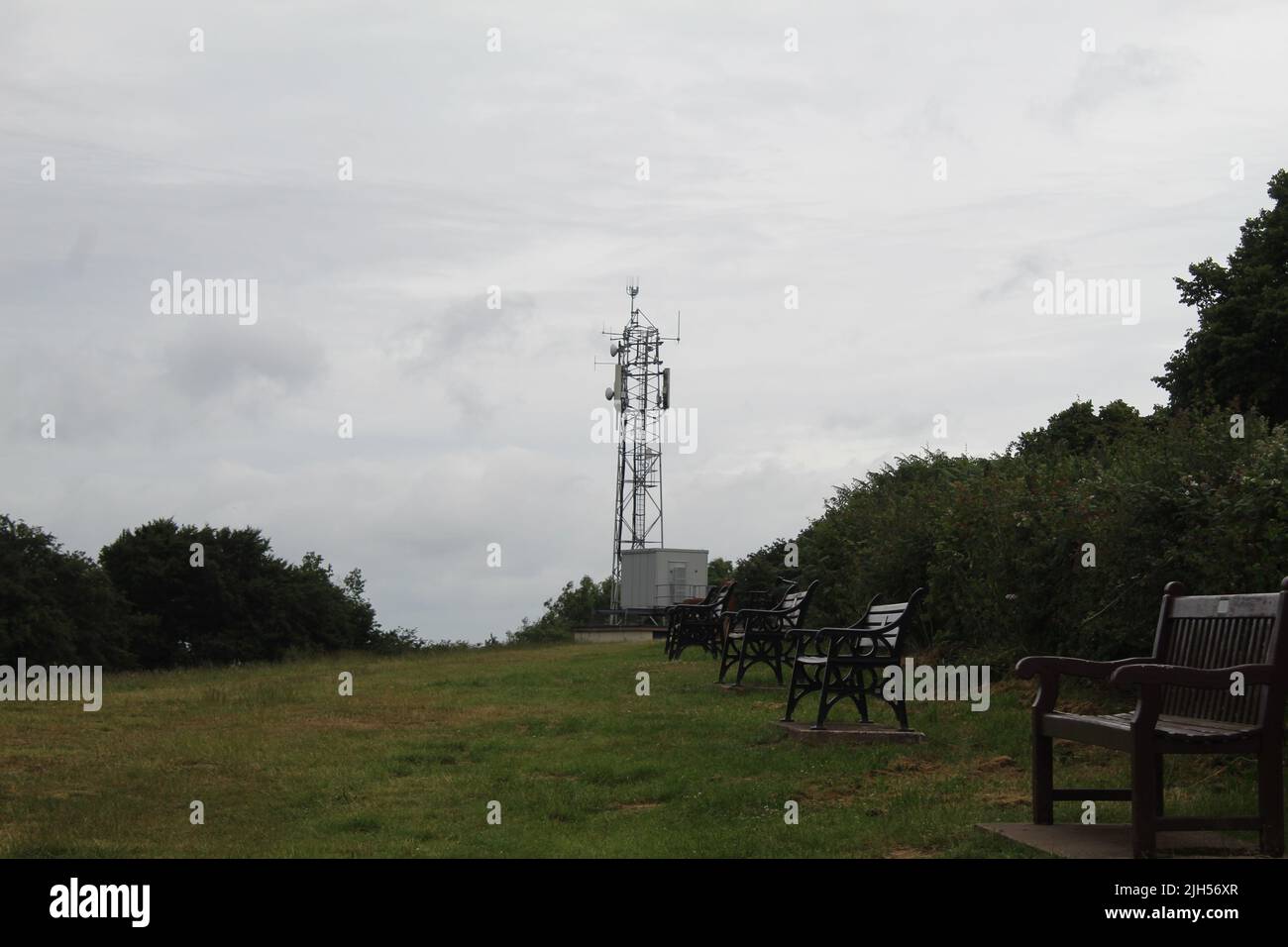 Montante di comunicazione Foto Stock