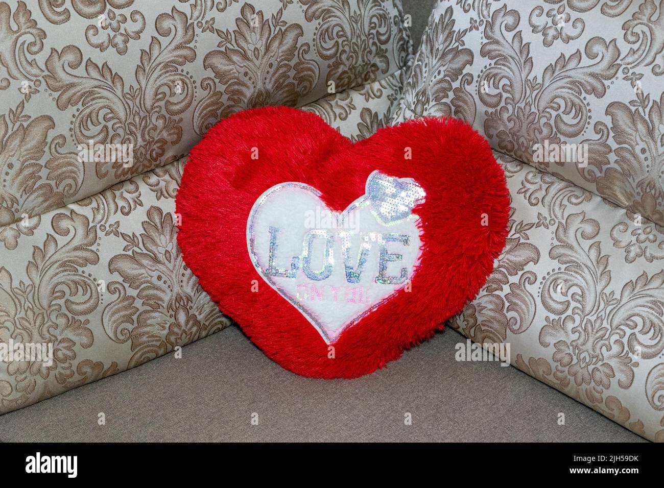 Cuscino Cuore Grande cuori rosso san valentino amore regalo gadget