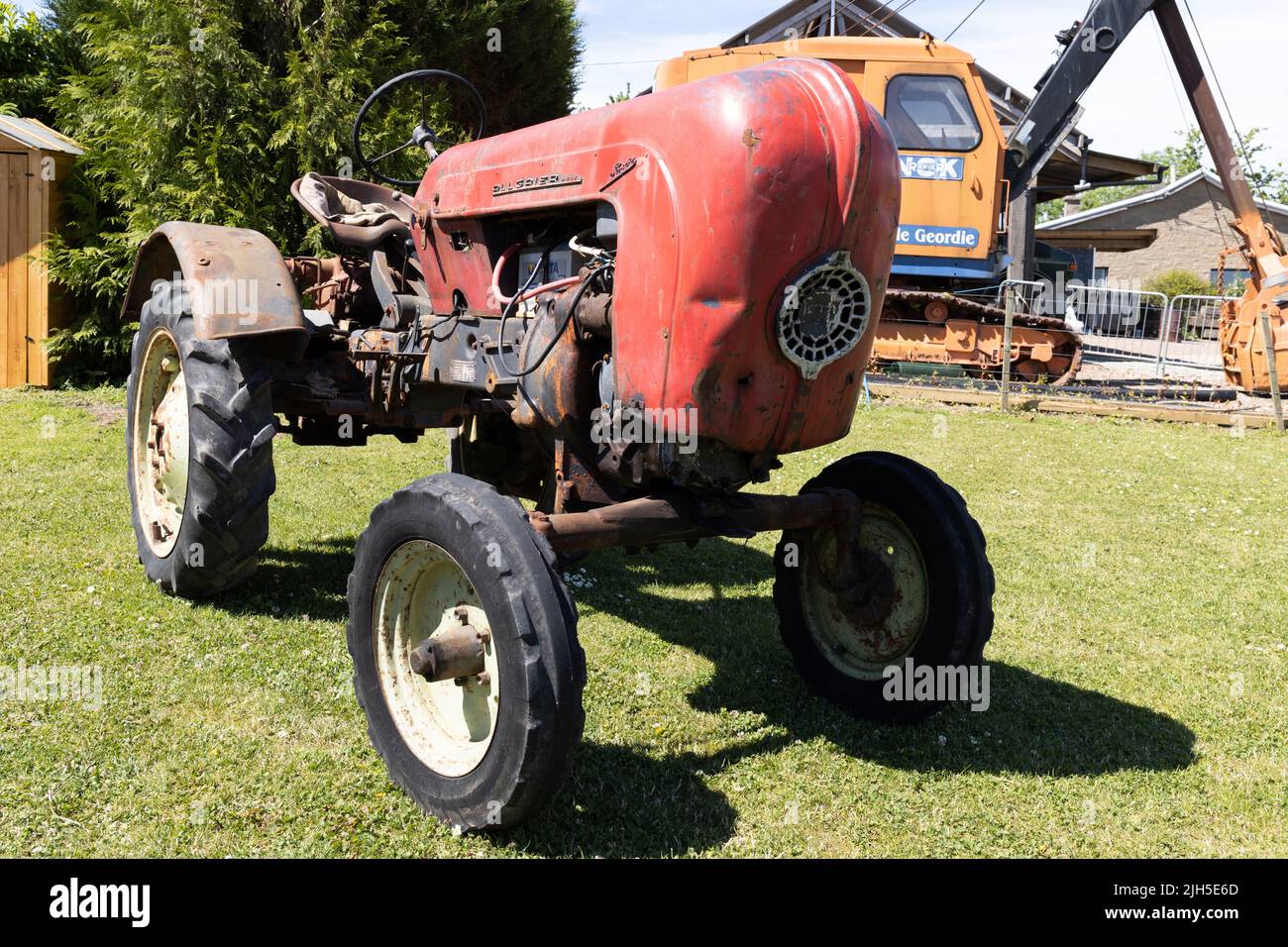 Trattore diesel Porsche Allgaier Foto Stock