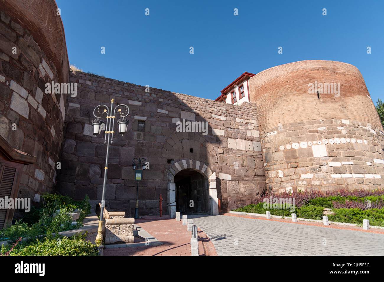 Castello di ankara ankara kalesi immagini e fotografie stock ad alta