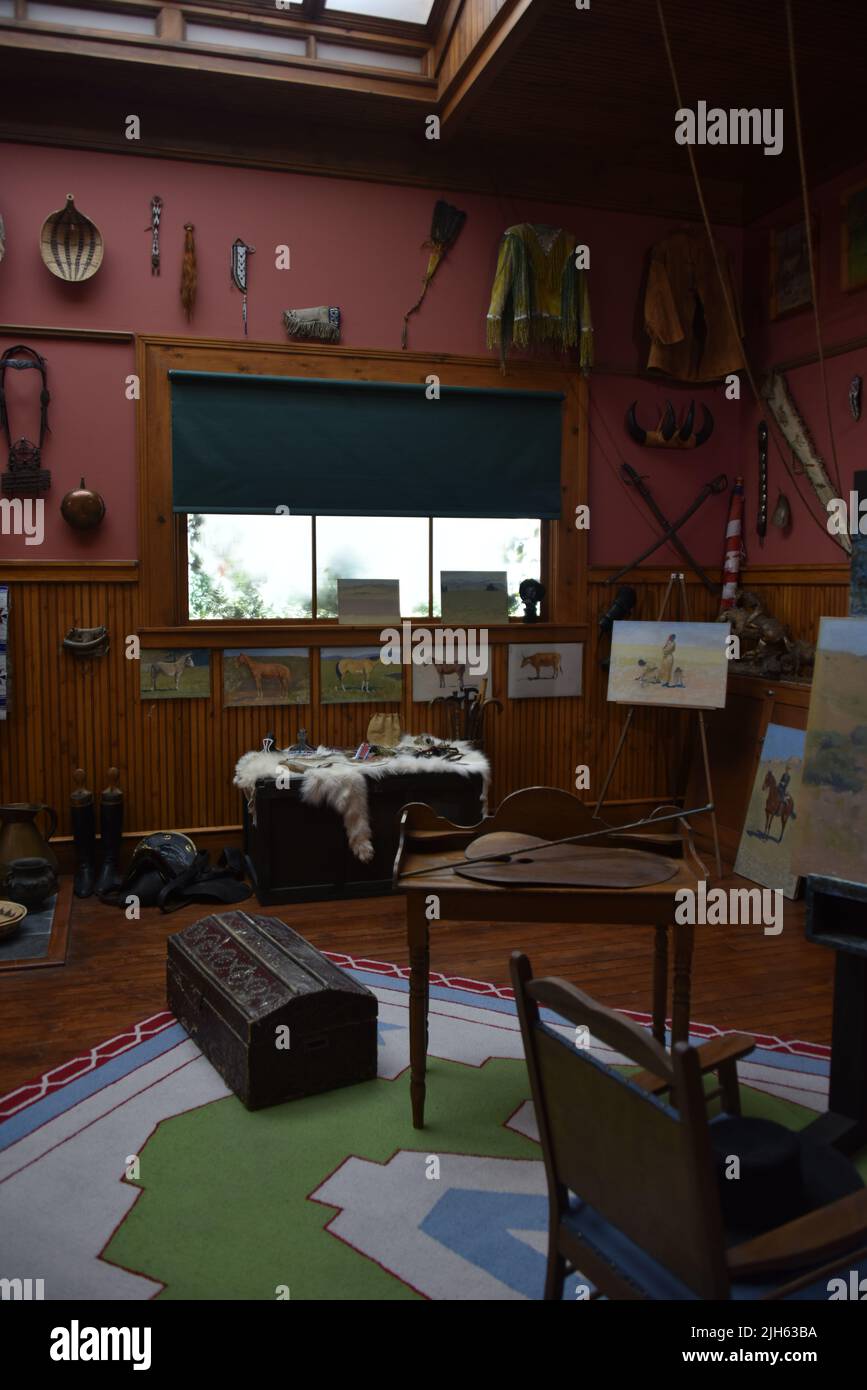 Cody, Wyoming. USA. 5/22/2022. Buffalo Bill Center of the West (formalmente>Buffalo Bill Historical Center). 5-Musuem. Foto Stock