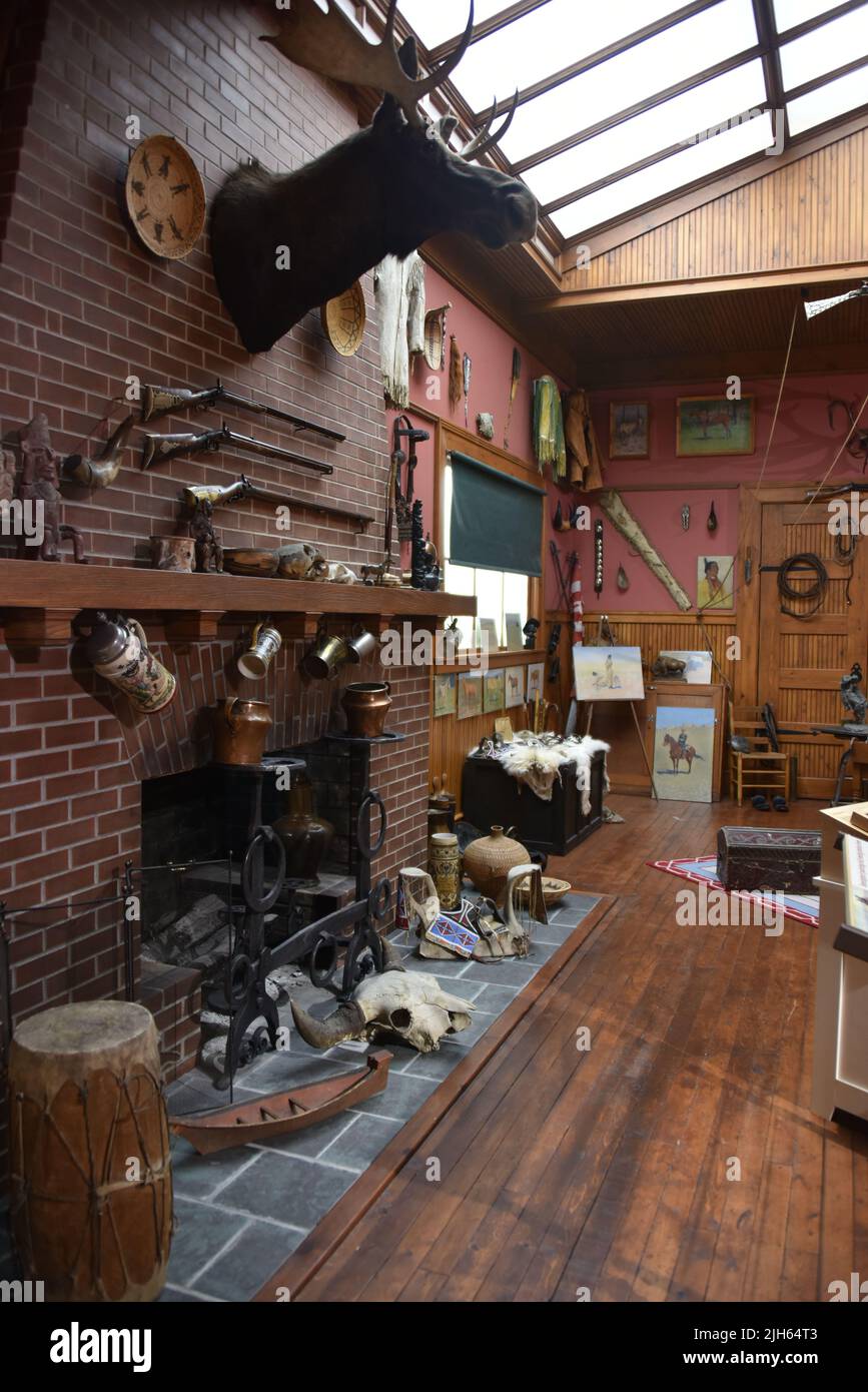 Cody, Wyoming. USA. 5/22/2022. Buffalo Bill Center of the West (formalmente>Buffalo Bill Historical Center). 5-Musuem. Foto Stock