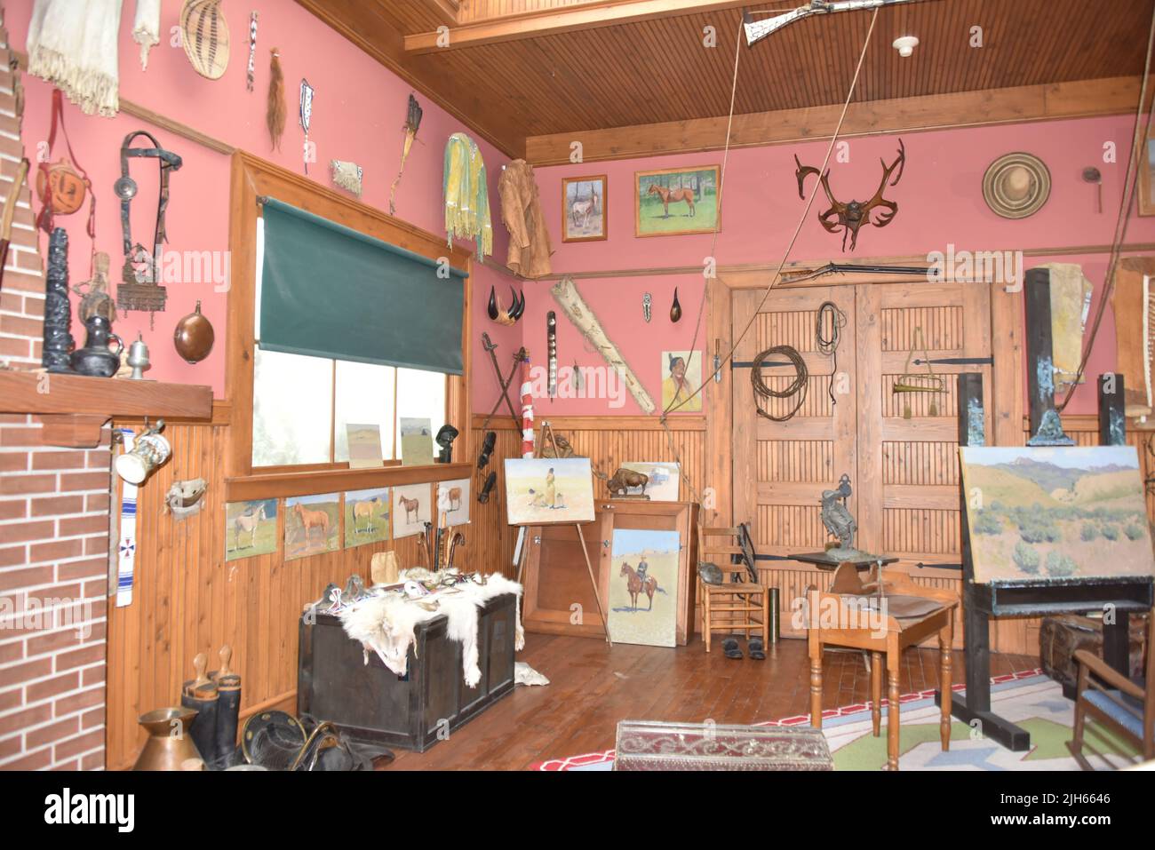 Cody, Wyoming. USA. 5/22/2022. Buffalo Bill Center of the West (formalmente>Buffalo Bill Historical Center). 5-Musuem. Foto Stock