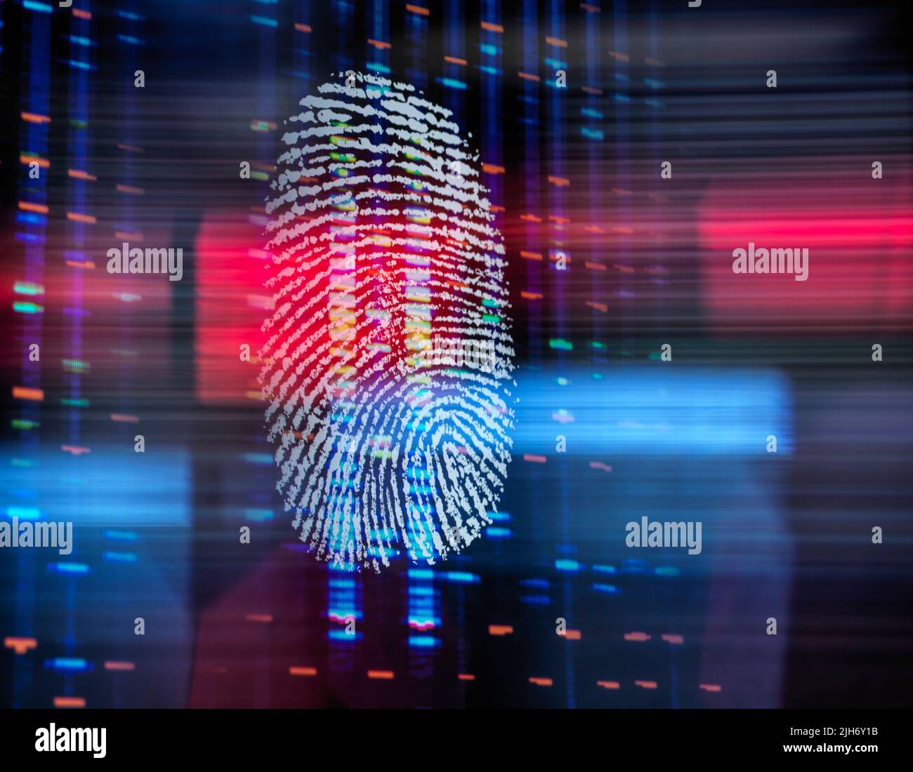 Identità, immagine concettuale Foto Stock