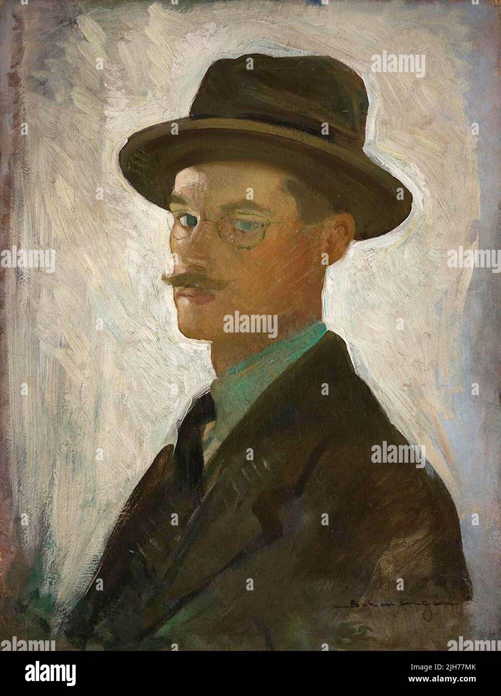 Morton Livingston Schamberg - autoritratto - 1911 Foto Stock