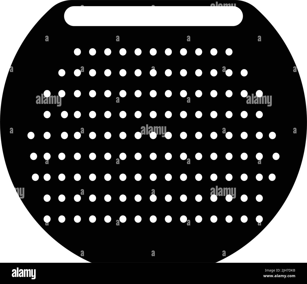 Apple, home, pod, smart, icona altoparlante - semplice file EPS vettoriale modificabile. Illustrazione Vettoriale