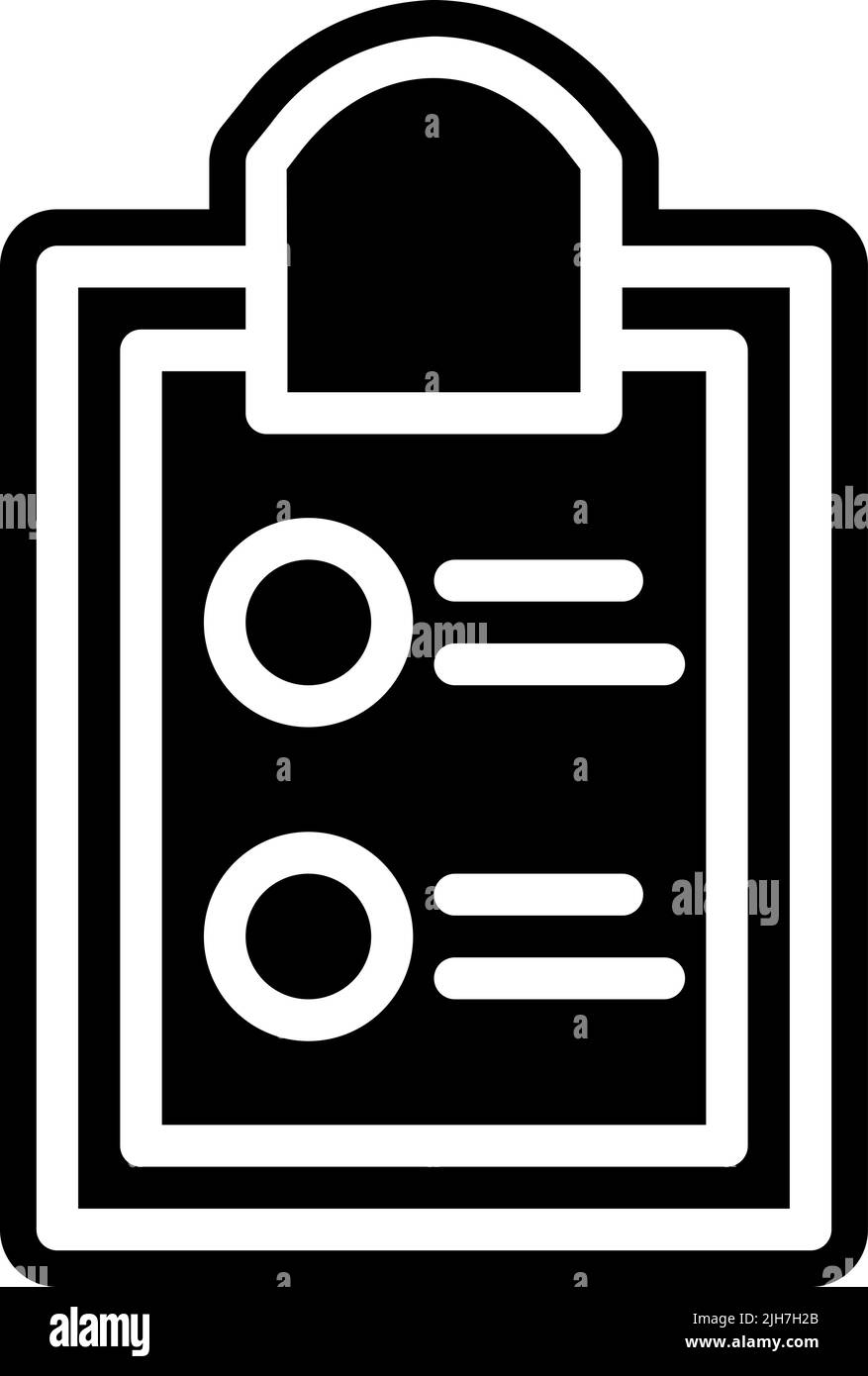 Icona sondaggio pensiero progettuale Illustrazione Vettoriale