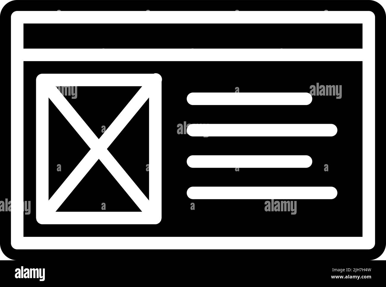 Icona sondaggio pensiero progettuale Illustrazione Vettoriale