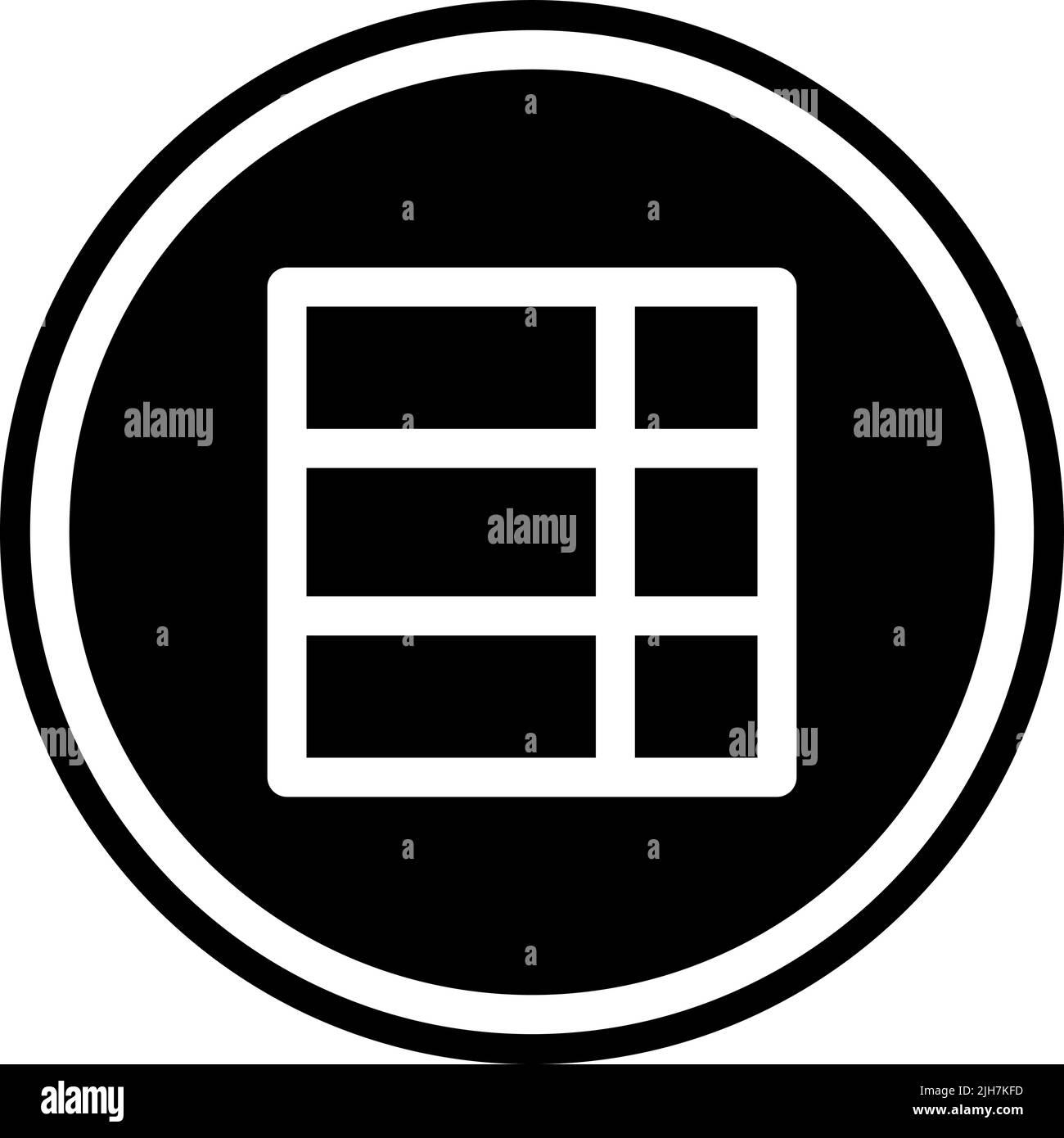 Icona layout Illustrazione Vettoriale