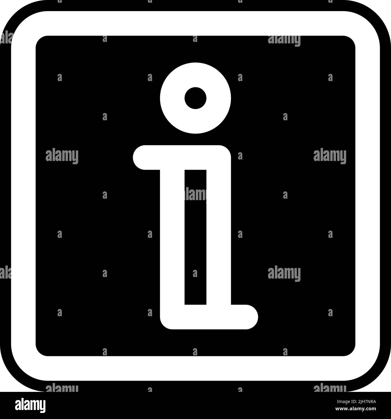 Icona informazioni segnale e divieto Illustrazione Vettoriale