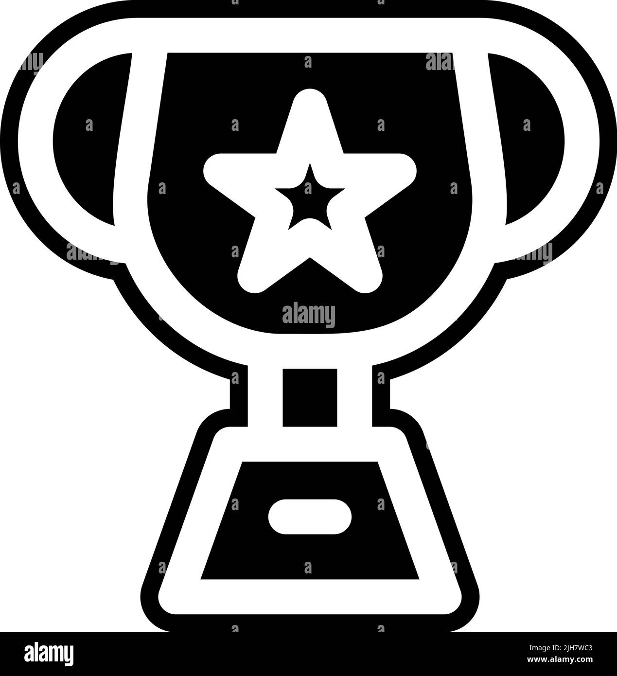 Icona dei trofei dei premi Illustrazione Vettoriale