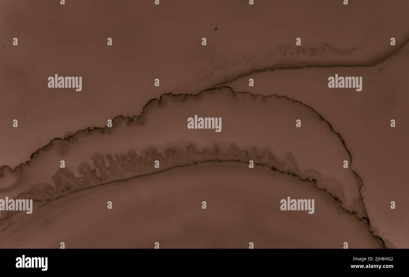 Astratto Chocolate Texture. Cremoso scuro Foto Stock