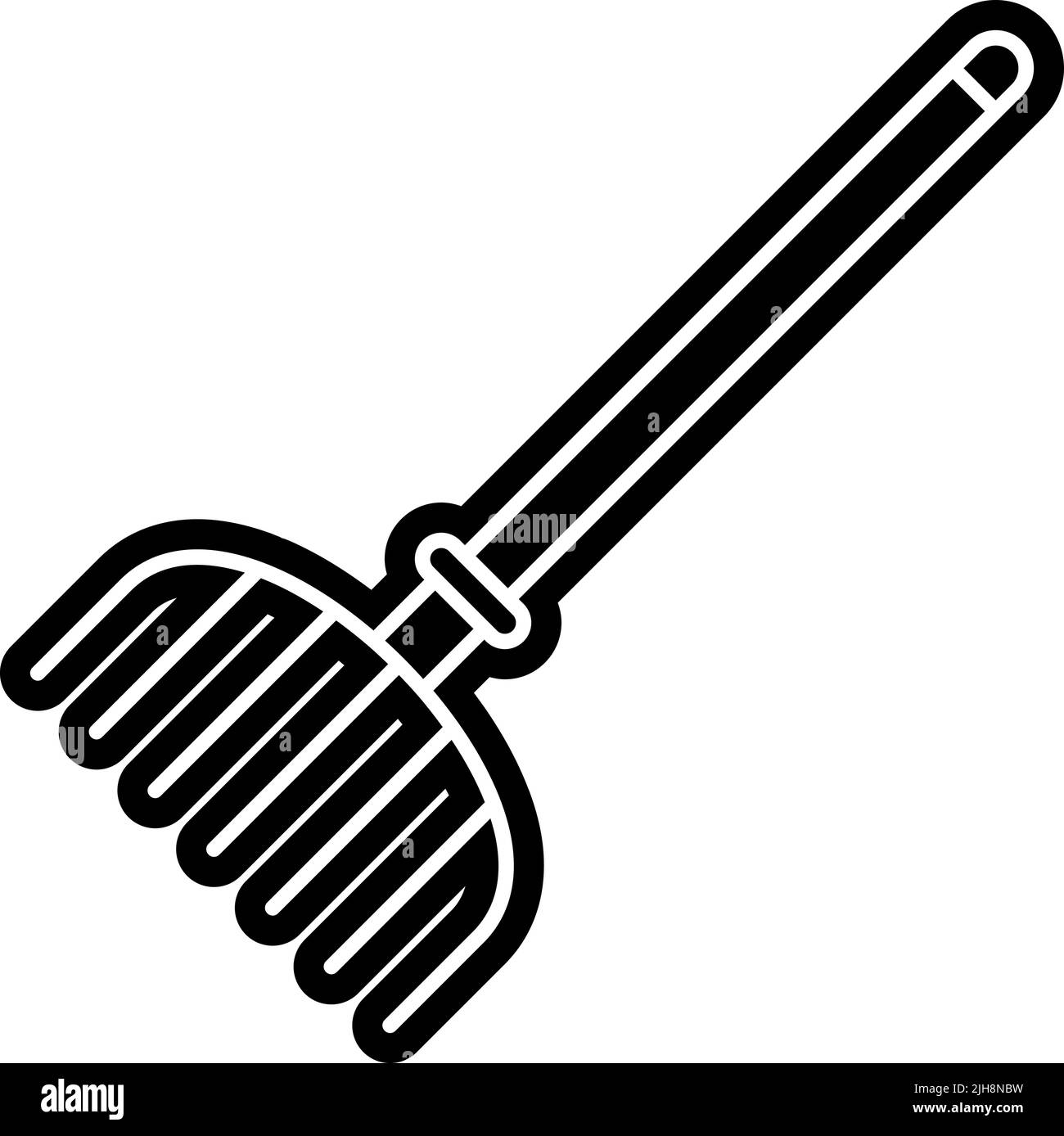 Forchetta autunnale . Illustrazione Vettoriale