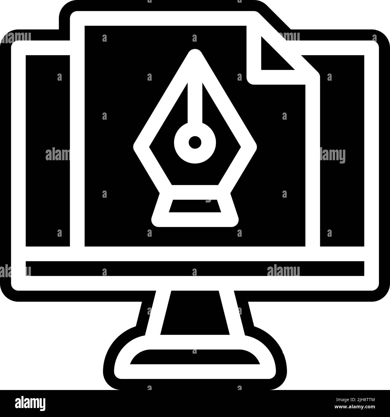 Design Thinking design . Illustrazione Vettoriale